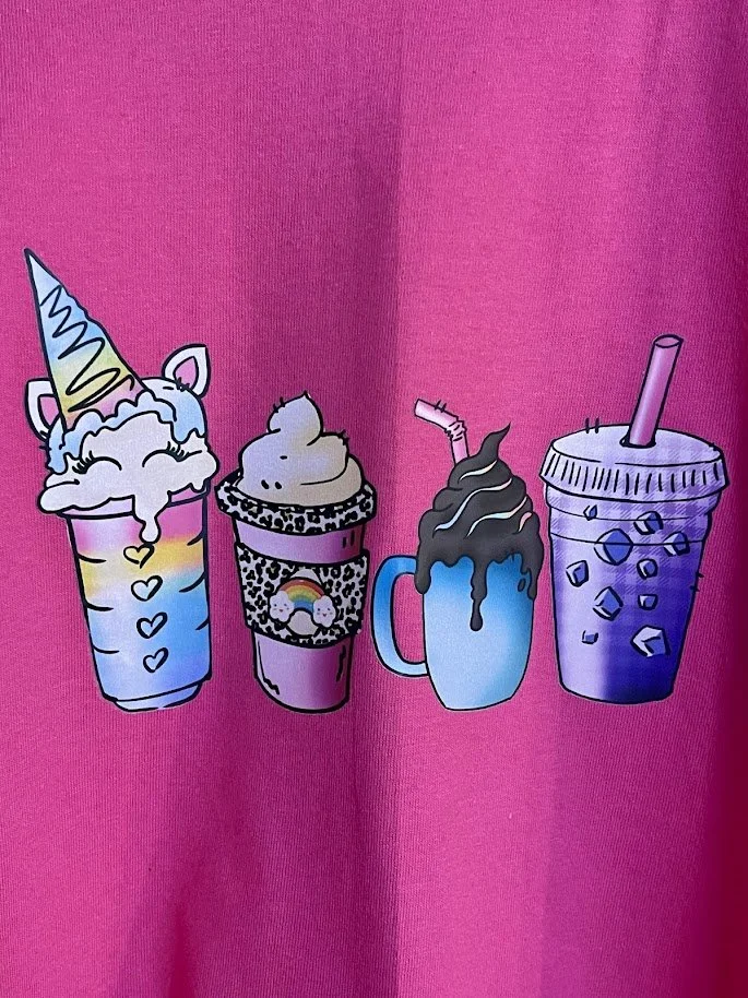 Pink Beverage T-shirt