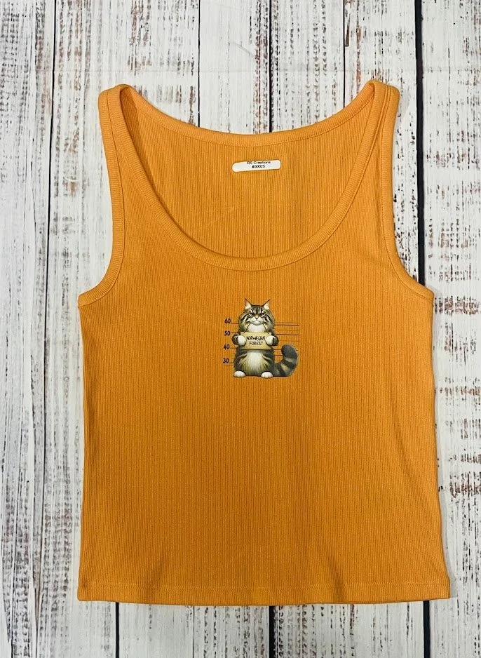 Cute Kitty Tank Top