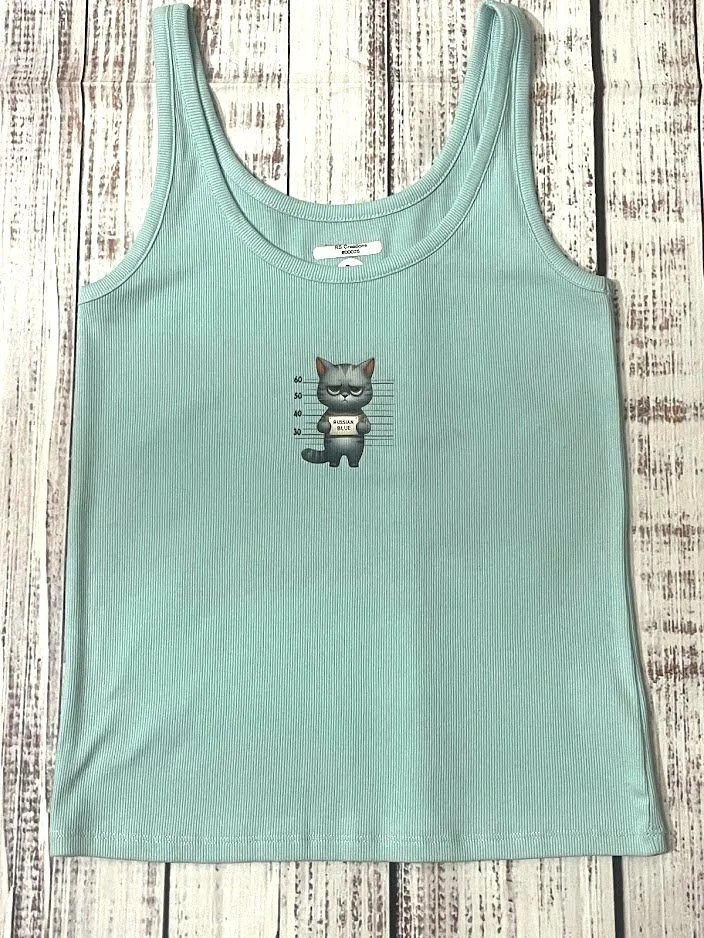 Cute Kitty Tank Top
