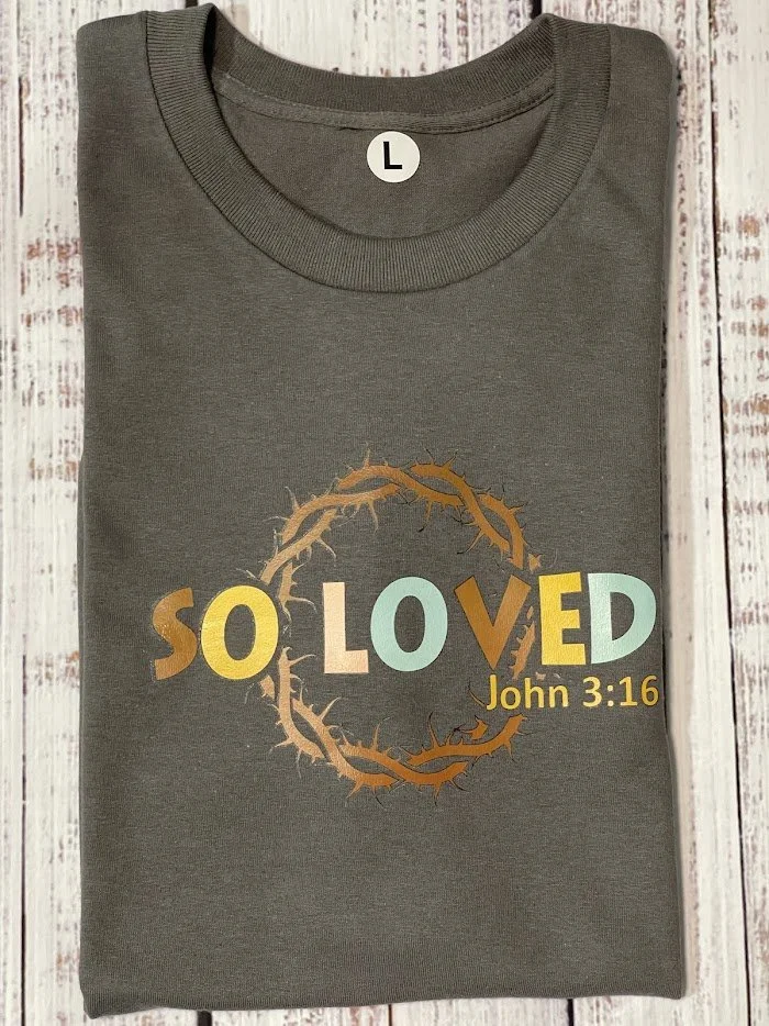 T-shirt john 3:16