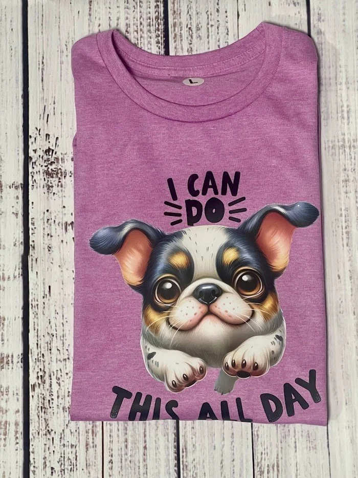 T-shirt graphic pug