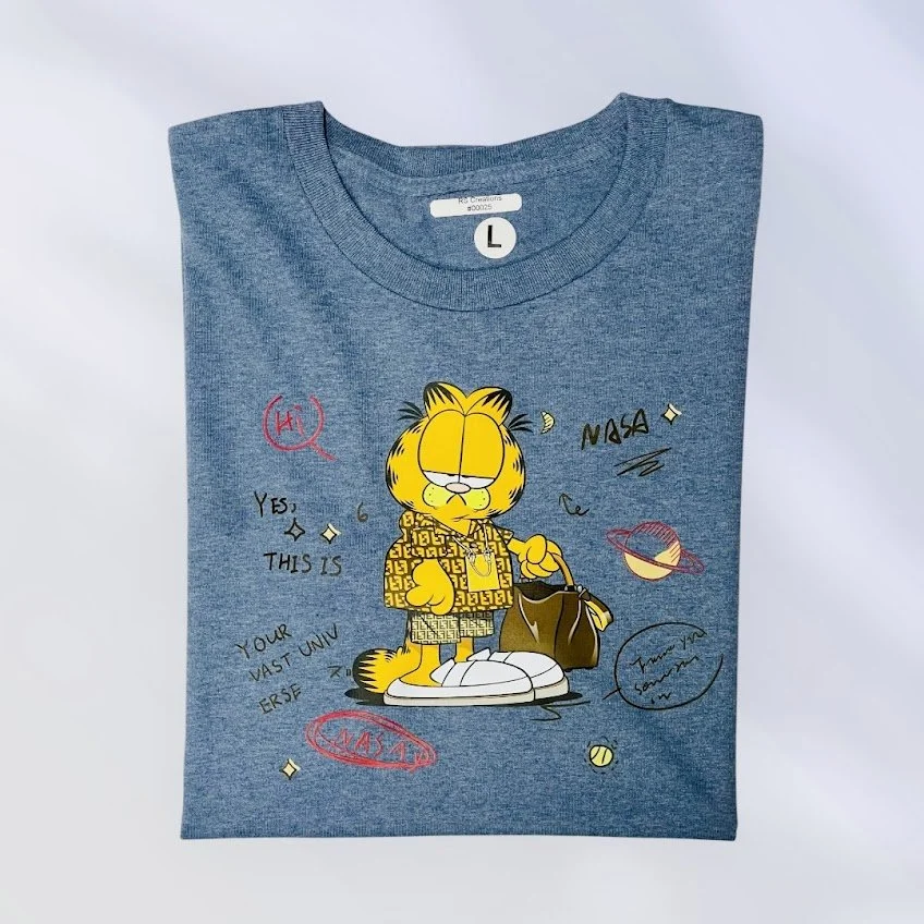 Smart Orange Cat T-shirt