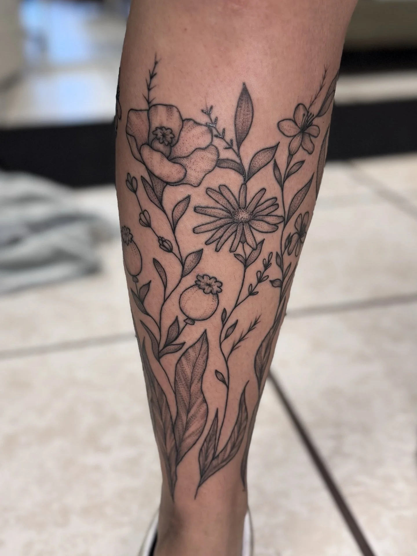 I know I&rsquo;ve been quiet on here. My mental health hasn&rsquo;t been good lately, and it&rsquo;s been hard to show up anywhere. But this piece felt like something I could finally share today; a bunch of dark plants and fine lines that match where