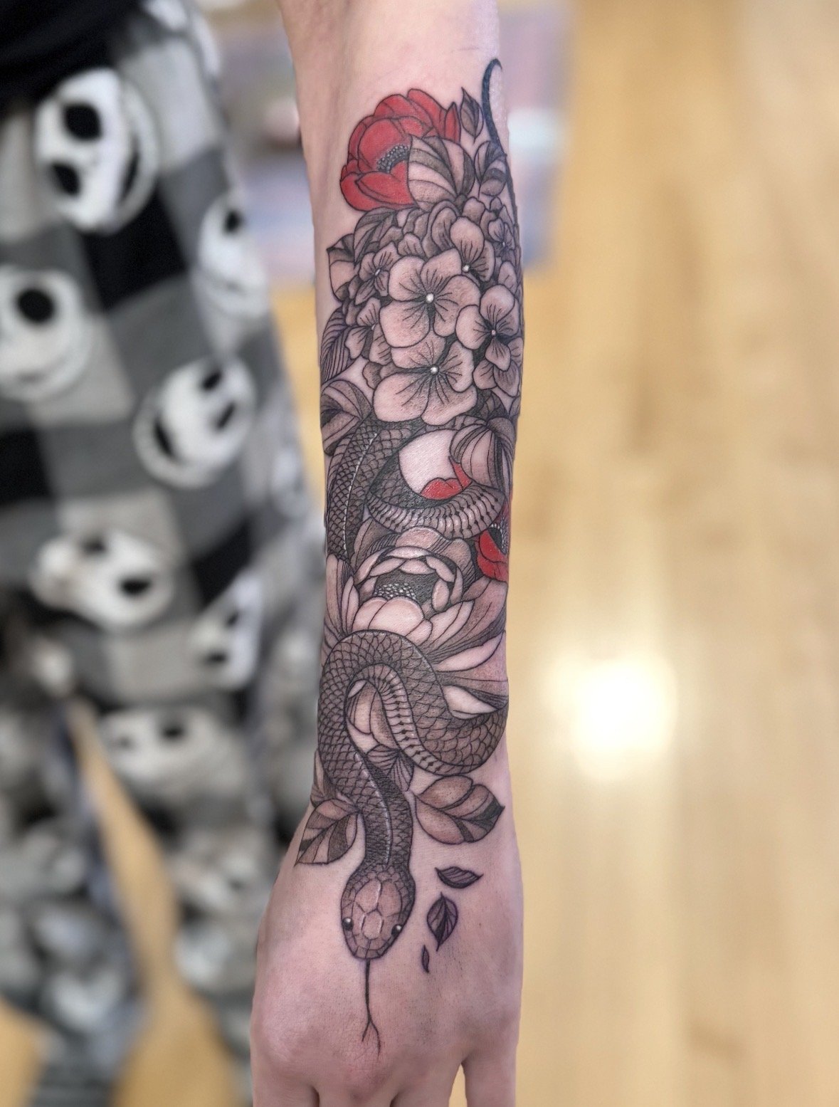 Snake floral