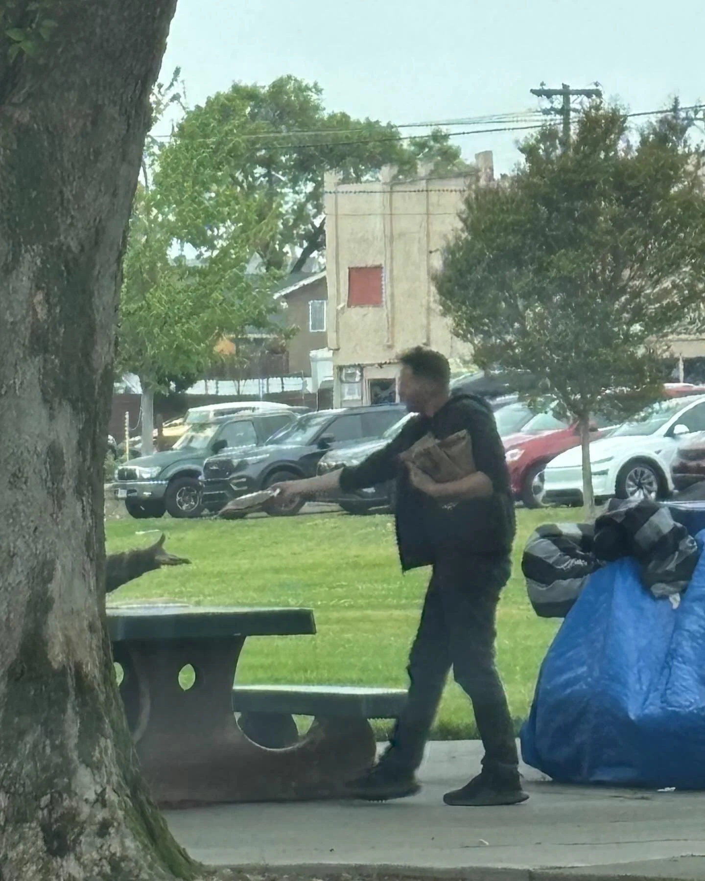 No press. No fundraiser. No crowd.
Just a meal. A gesture. A reminder that someone still cares.

This is what we do at The National Bureau of Civic Affairs.

We don&rsquo;t &ldquo;raise awareness.&rdquo; We bring food. We show up. We act.

#CivicActi