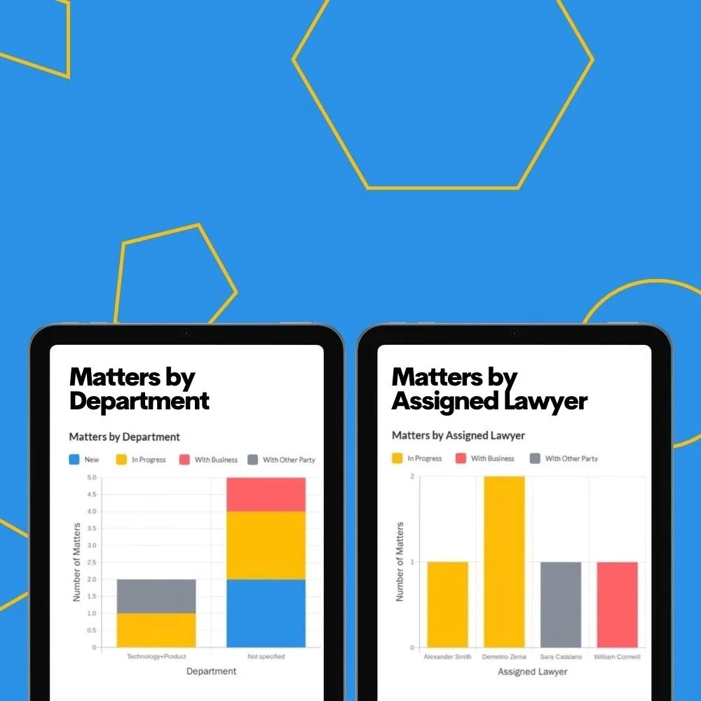 From Spreadsheets to Visibility: Dashboards for In-House Legal Teams