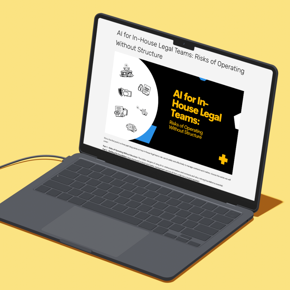AI for In-House Legal Teams: Risks of Operating Without Structure