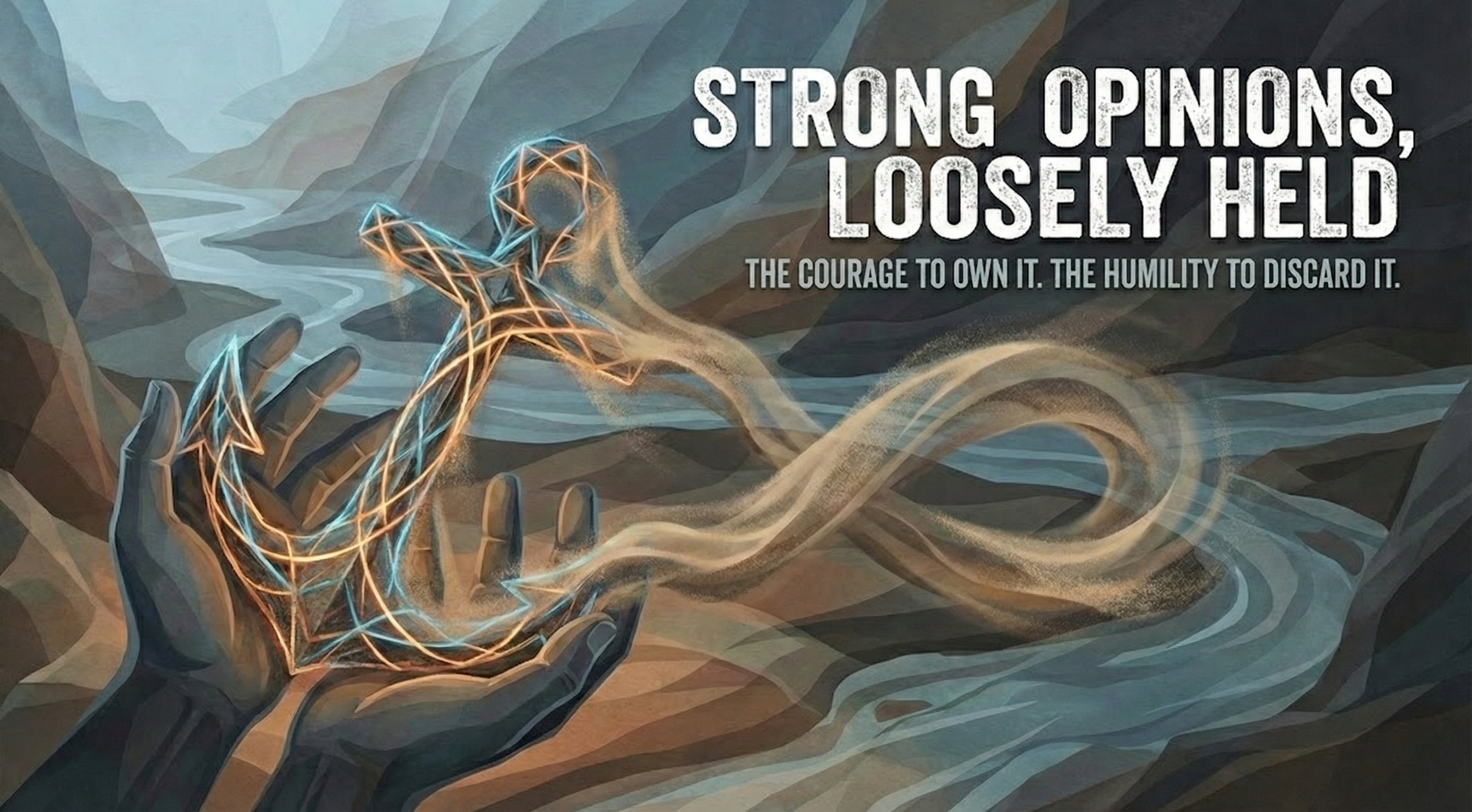 Strong Opinions, LooSely Held.