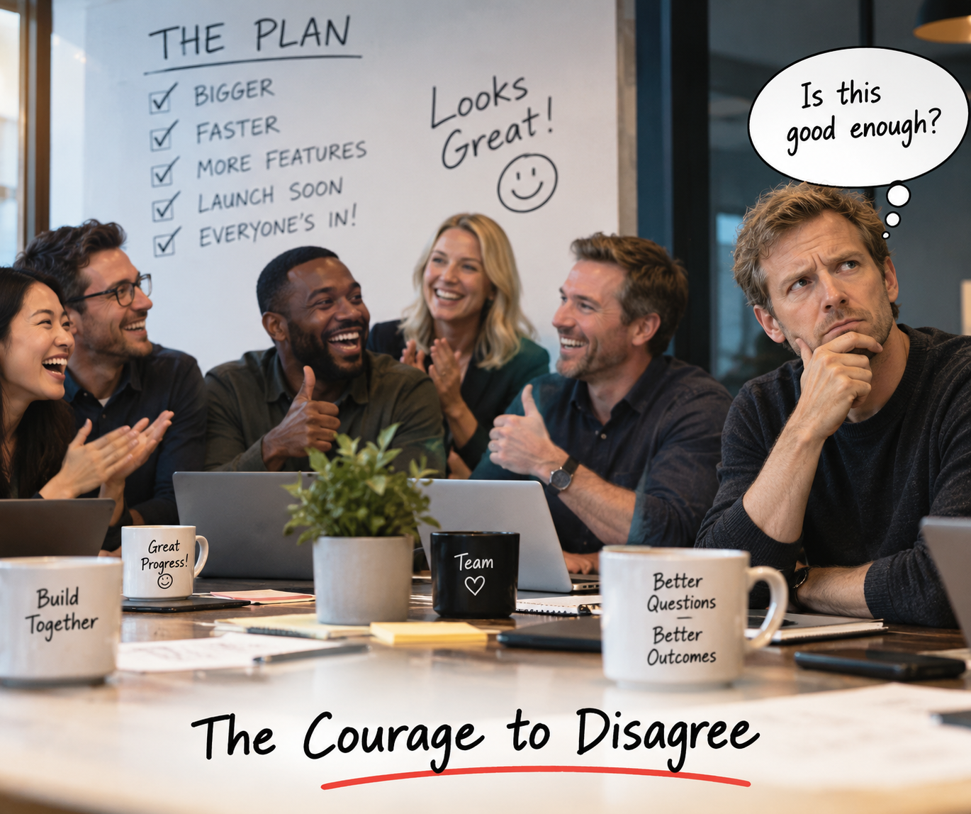 The Courage to Disagree