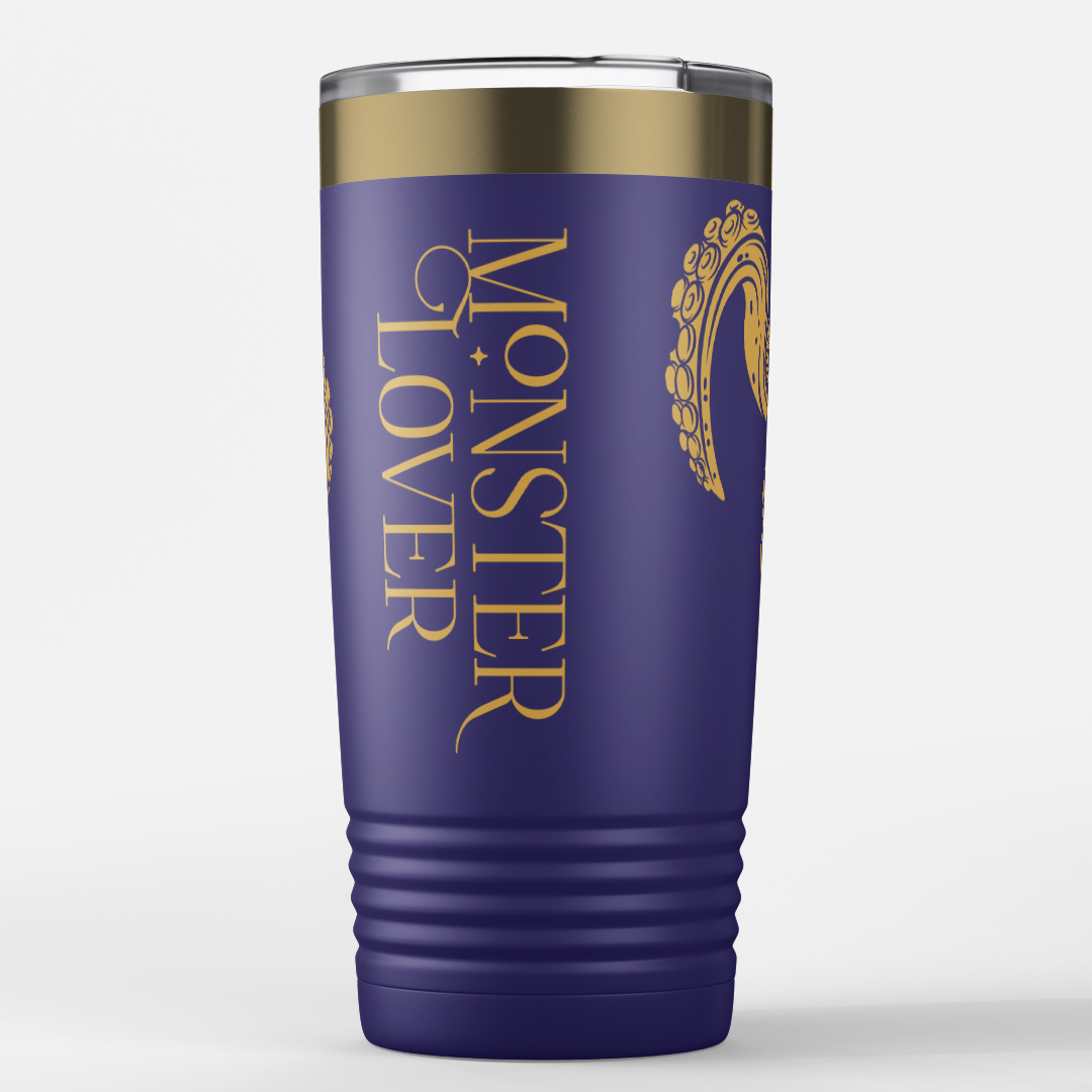 PRE-ORDER | Monster Lover + Tentacles Engraved Tumbler
