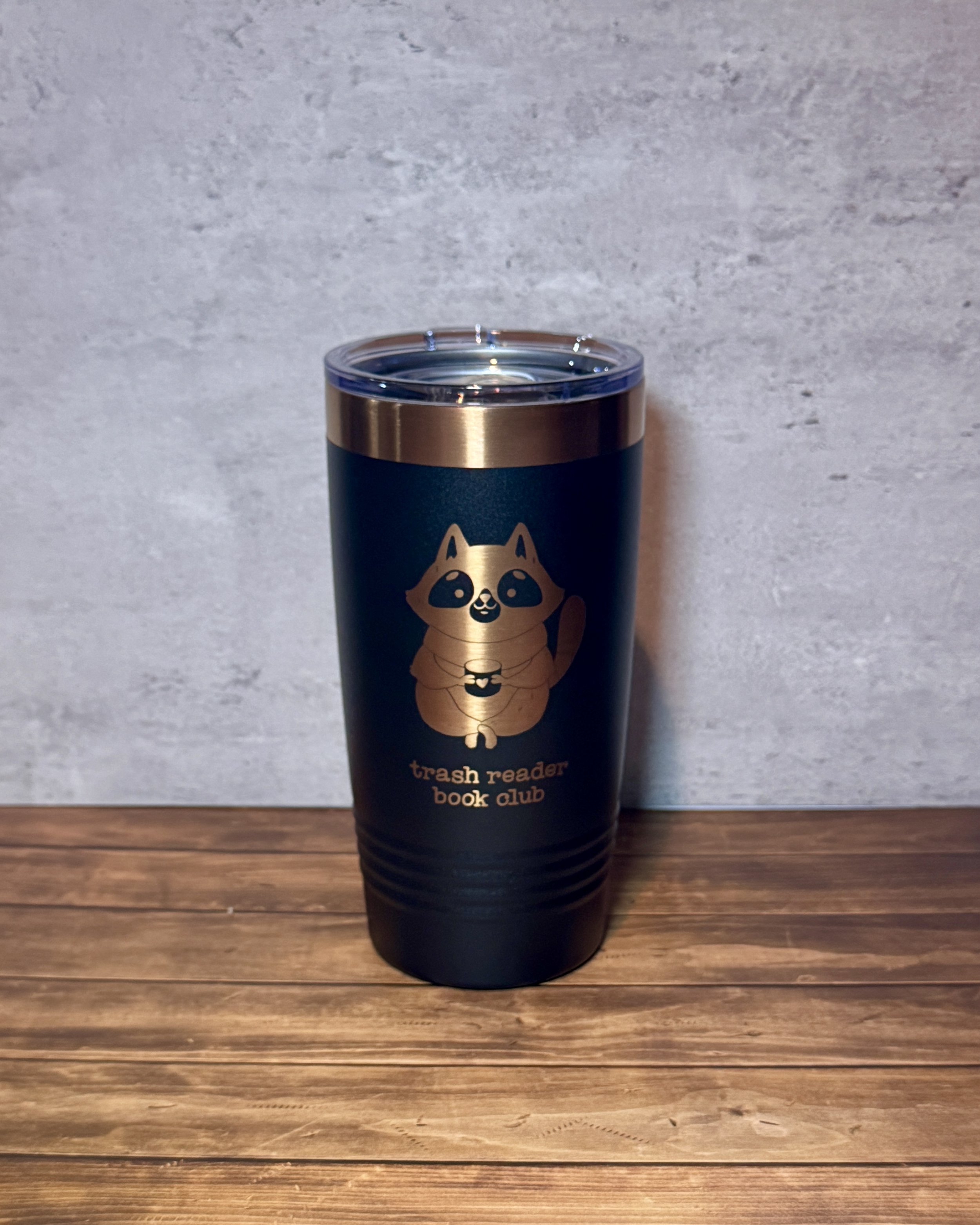 Trash Reader Book Club Tumbler