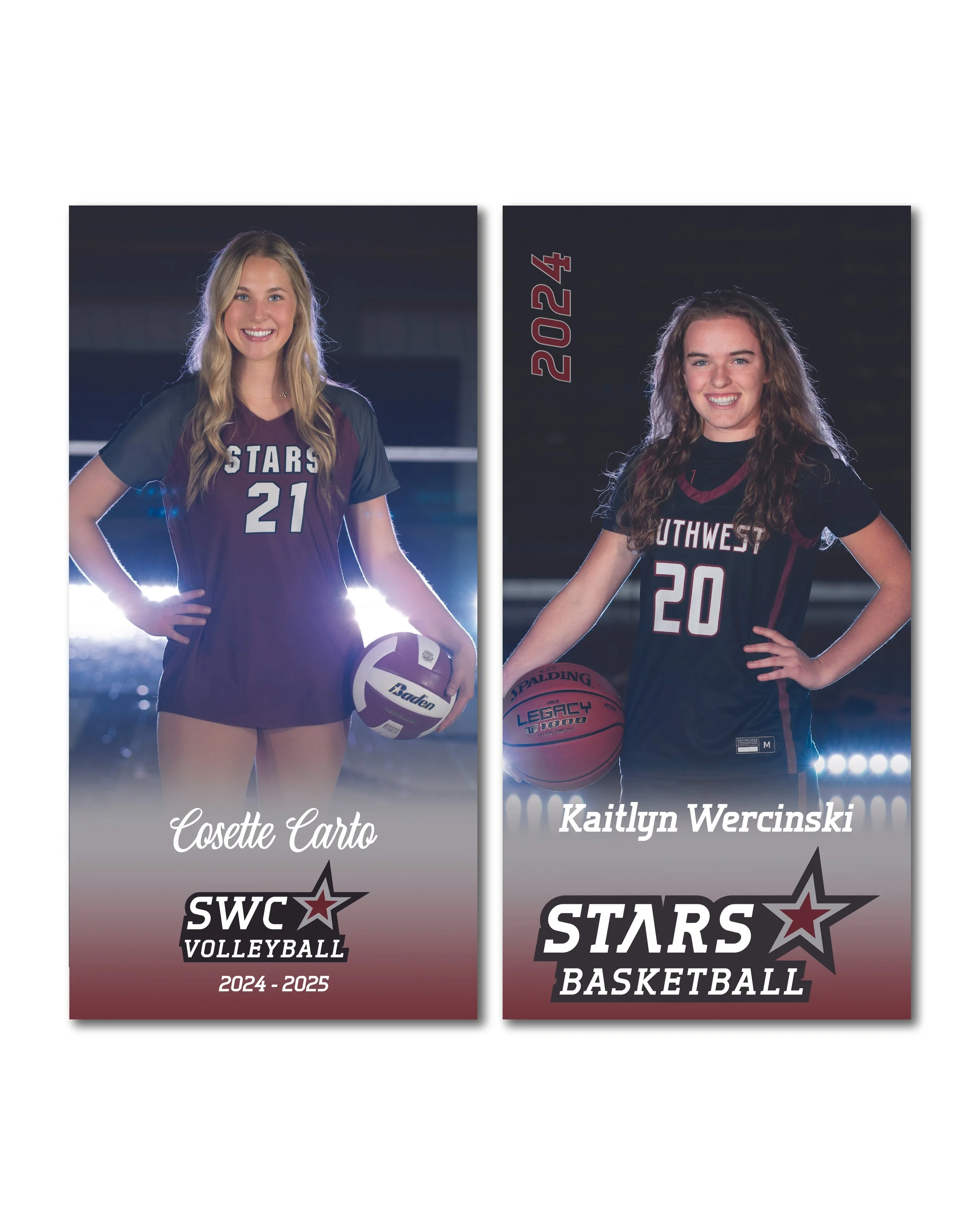 high school sports volleyball banner