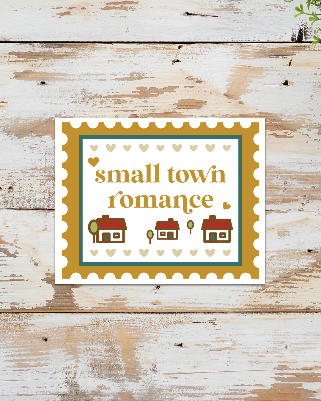 Small Town Romance Sticker