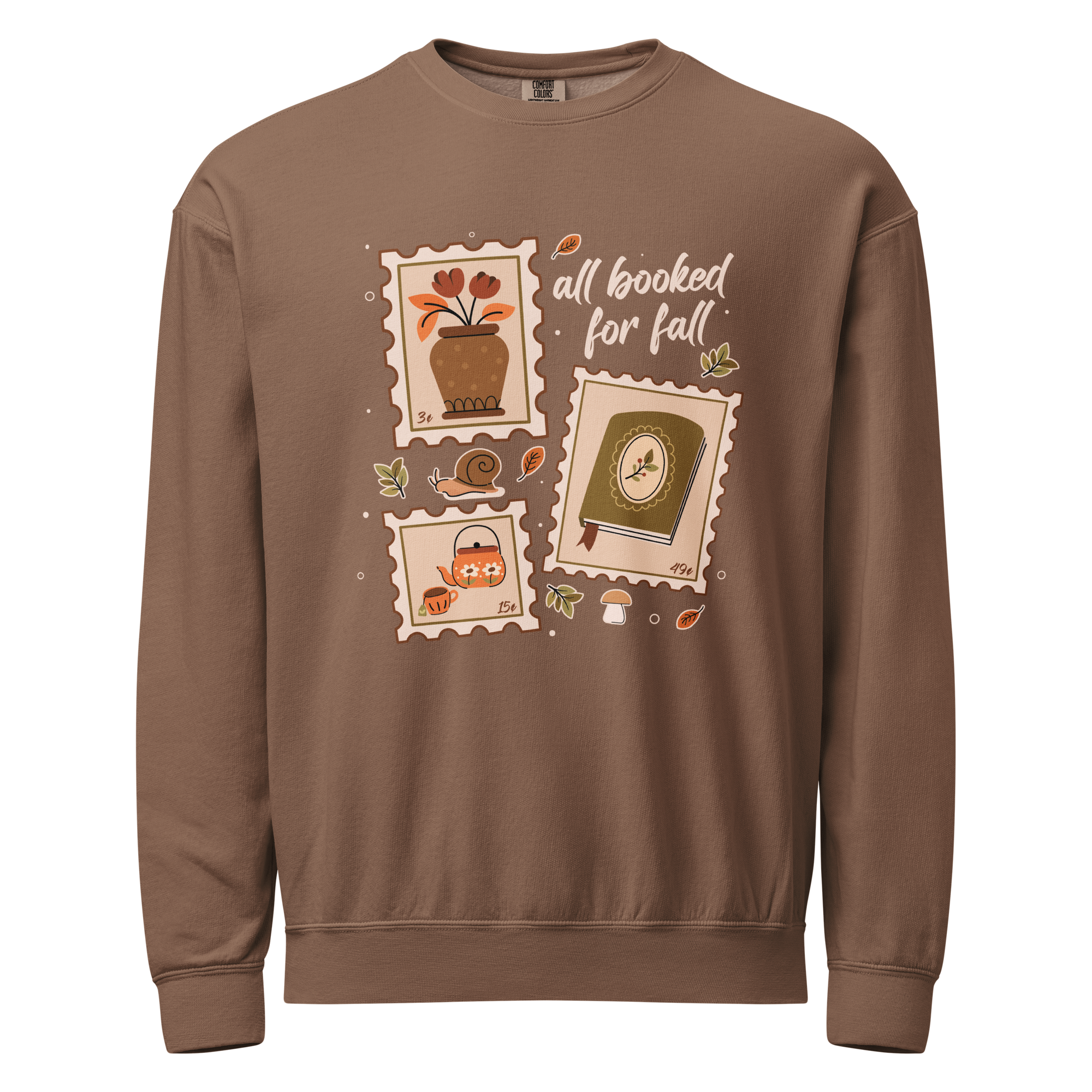 unisex-garment-dyed-lightweight-fleece-crewneck-sweatshirt-i-comfort-colors-1466-espresso-front-6aa1c336e7a2e.png