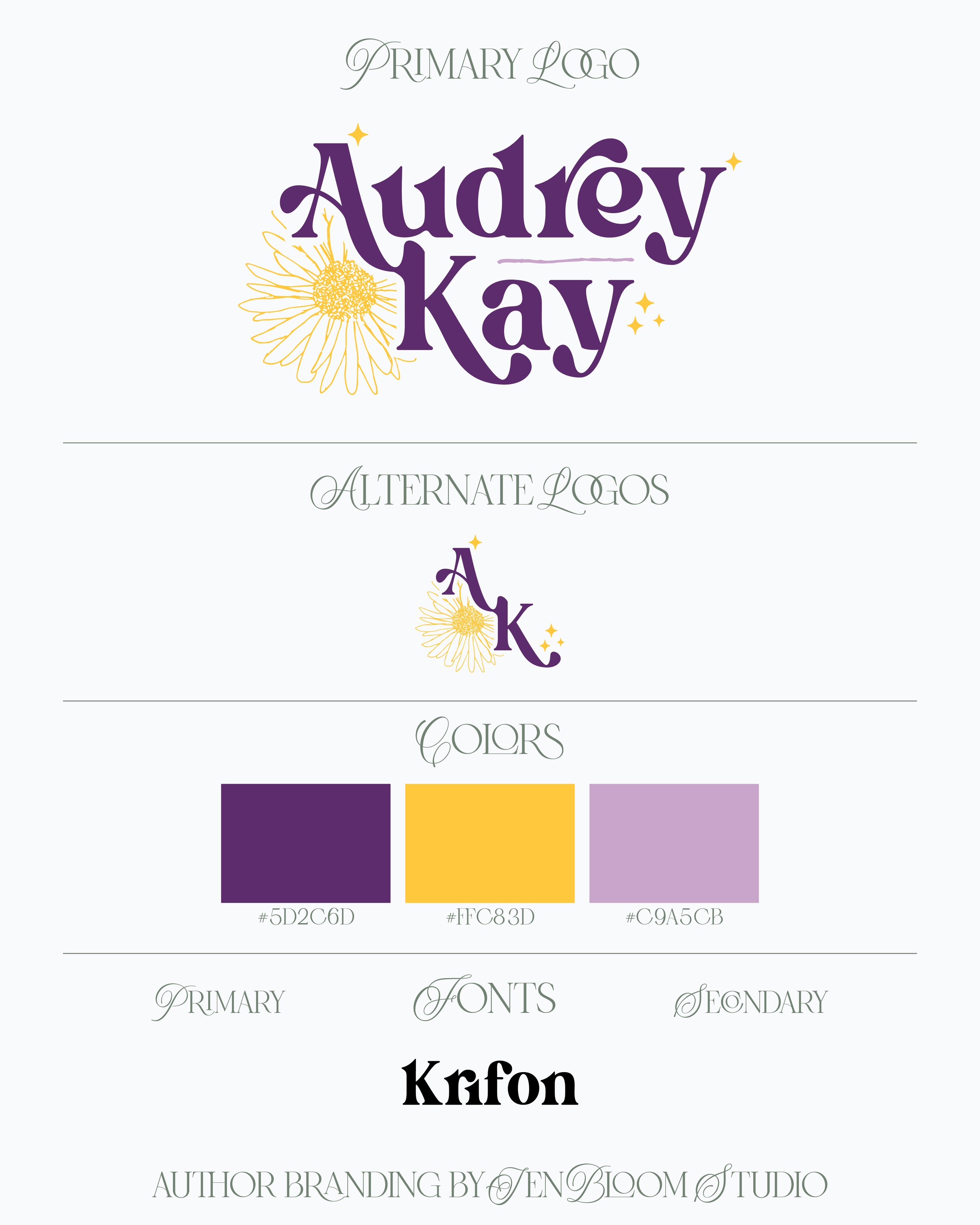 Audrey Kay Author Branding