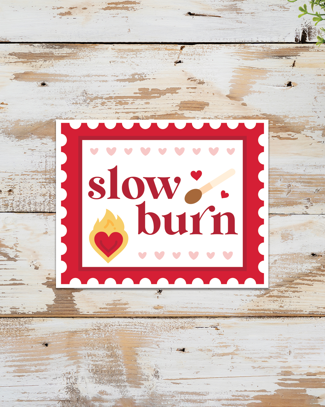 Slow Burn Romance Sticker