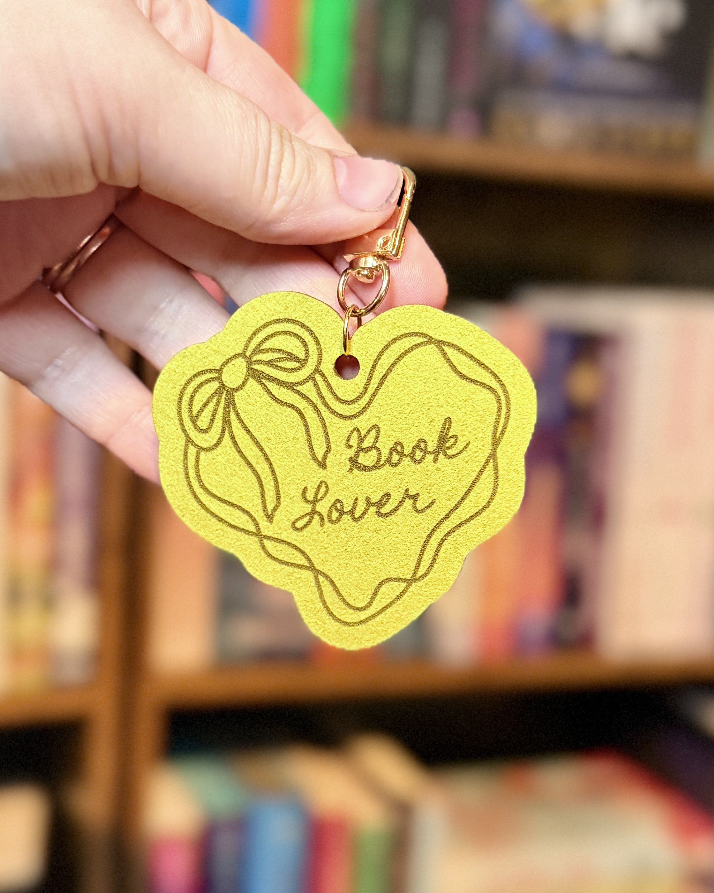 green book lover keychain