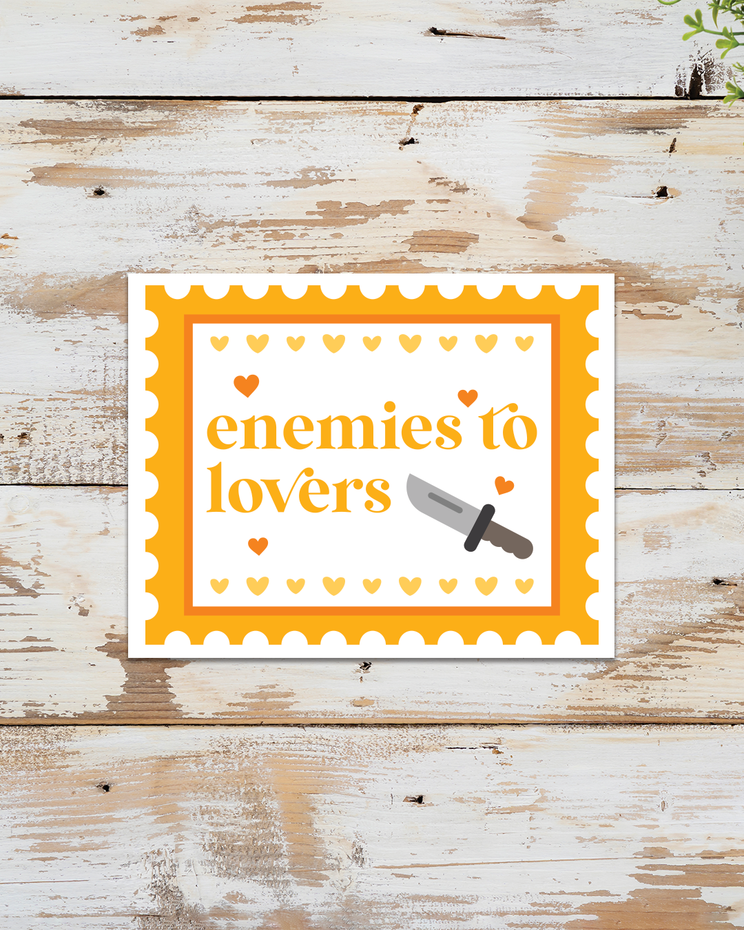 Enemies to Lovers Sticker