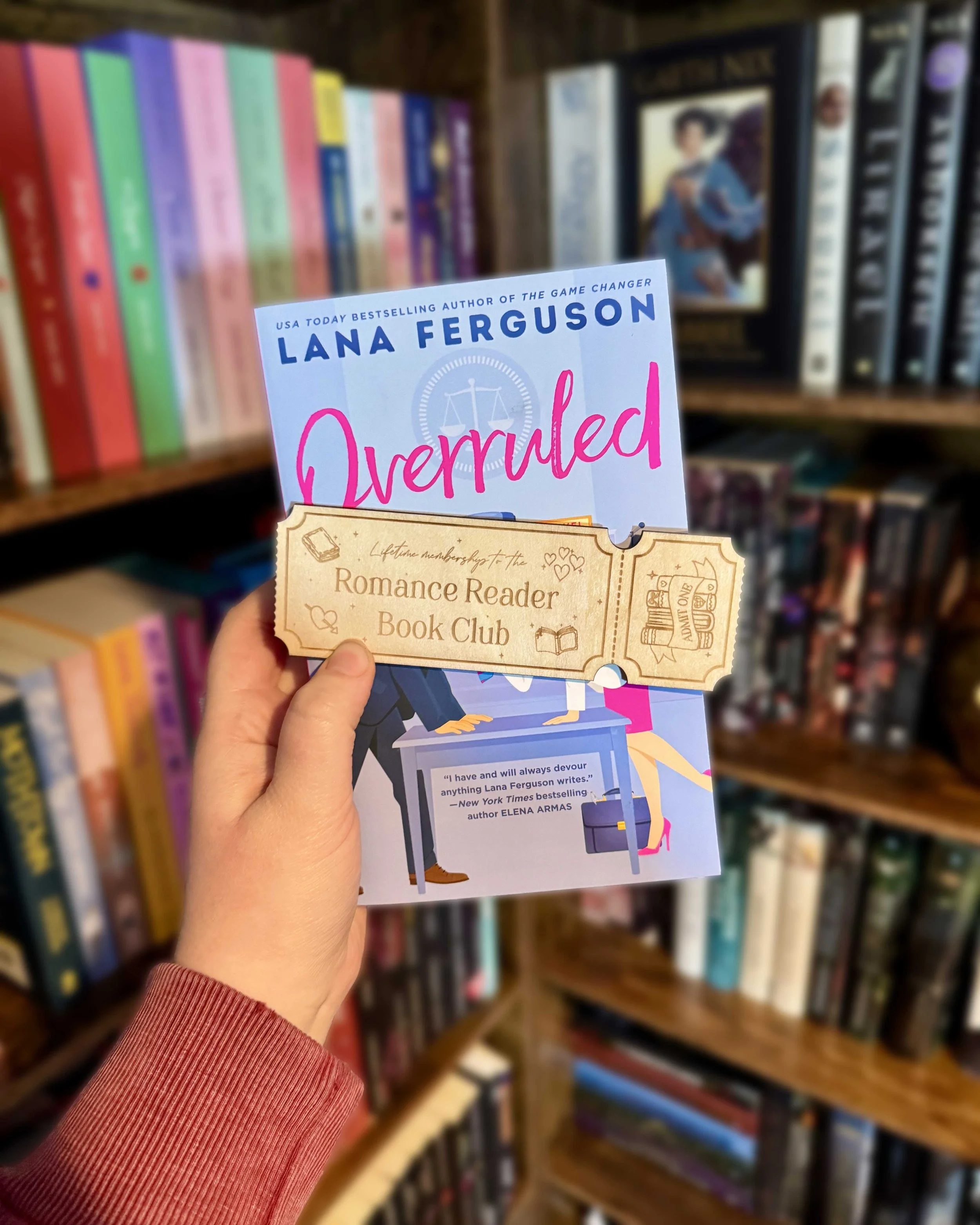 Romance Reader Book Club bookmark