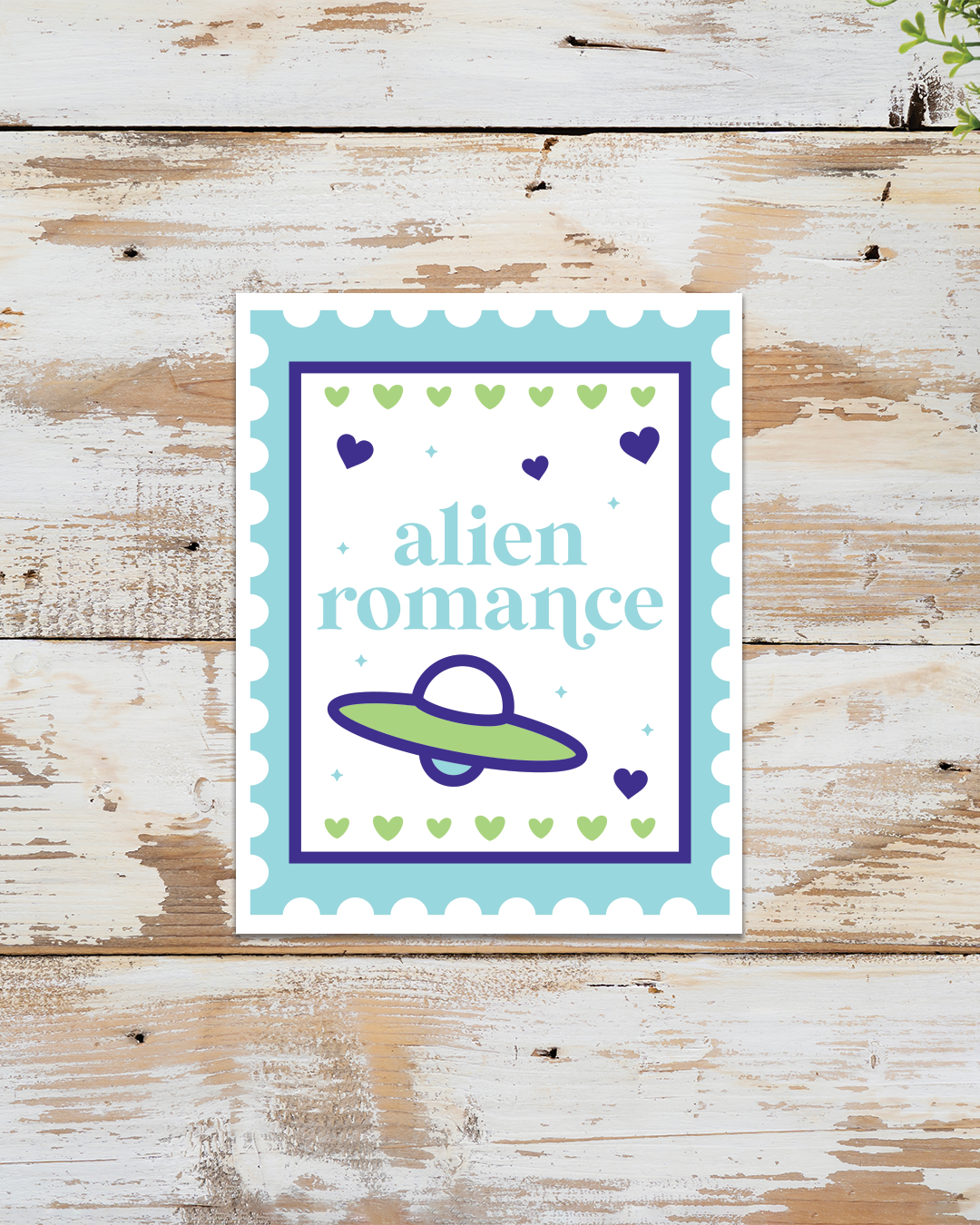 Alien Romance Sticker