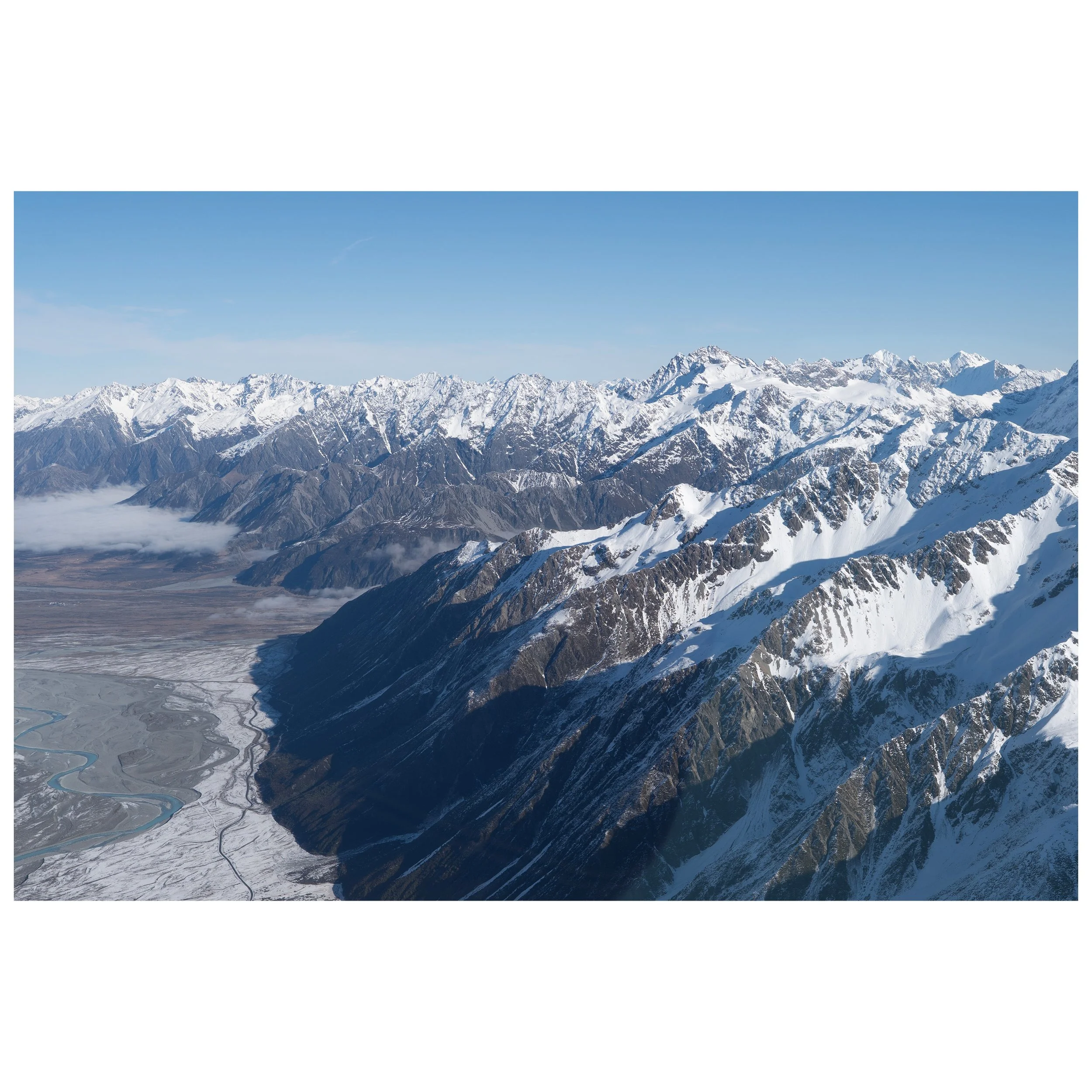 Dusted Southern Alps