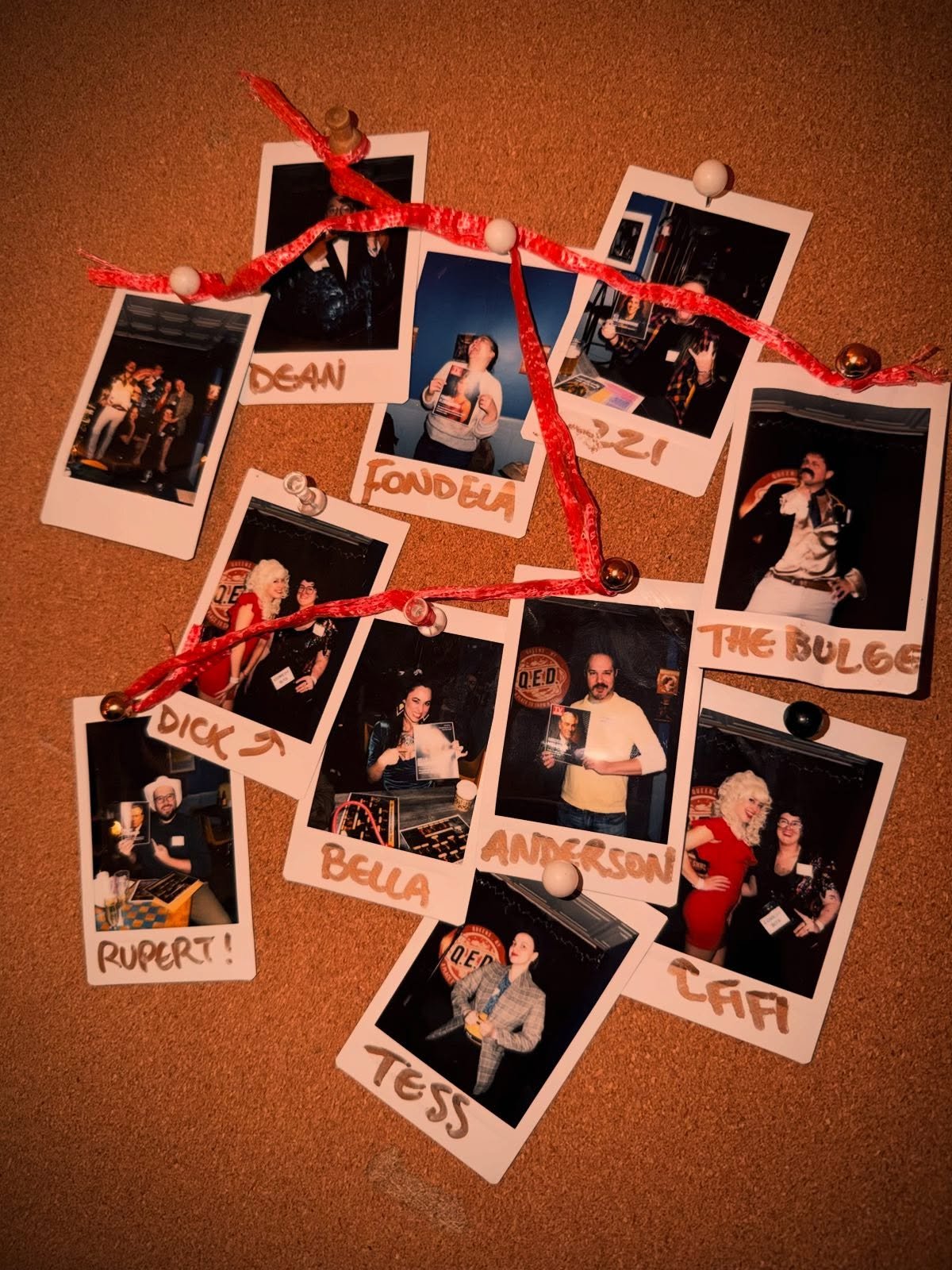 Happy Hanukkah and Merry Christmas to everyone who celebrates from RiP! ❤️
Get your tickets for our upcoming 1920s murder mystery show, "Who Choked Hoochie Mama?" @qedastoria on Monday, December 29th at 7pm. 
Enjoy our Hanukkah gift to you&