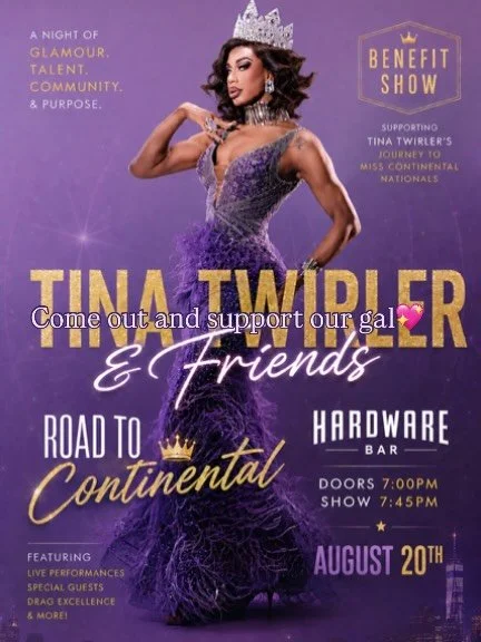 Come out with us and support @tina_twirler as she embarks on the road to GLORY💕💖💕💖

See you there😘