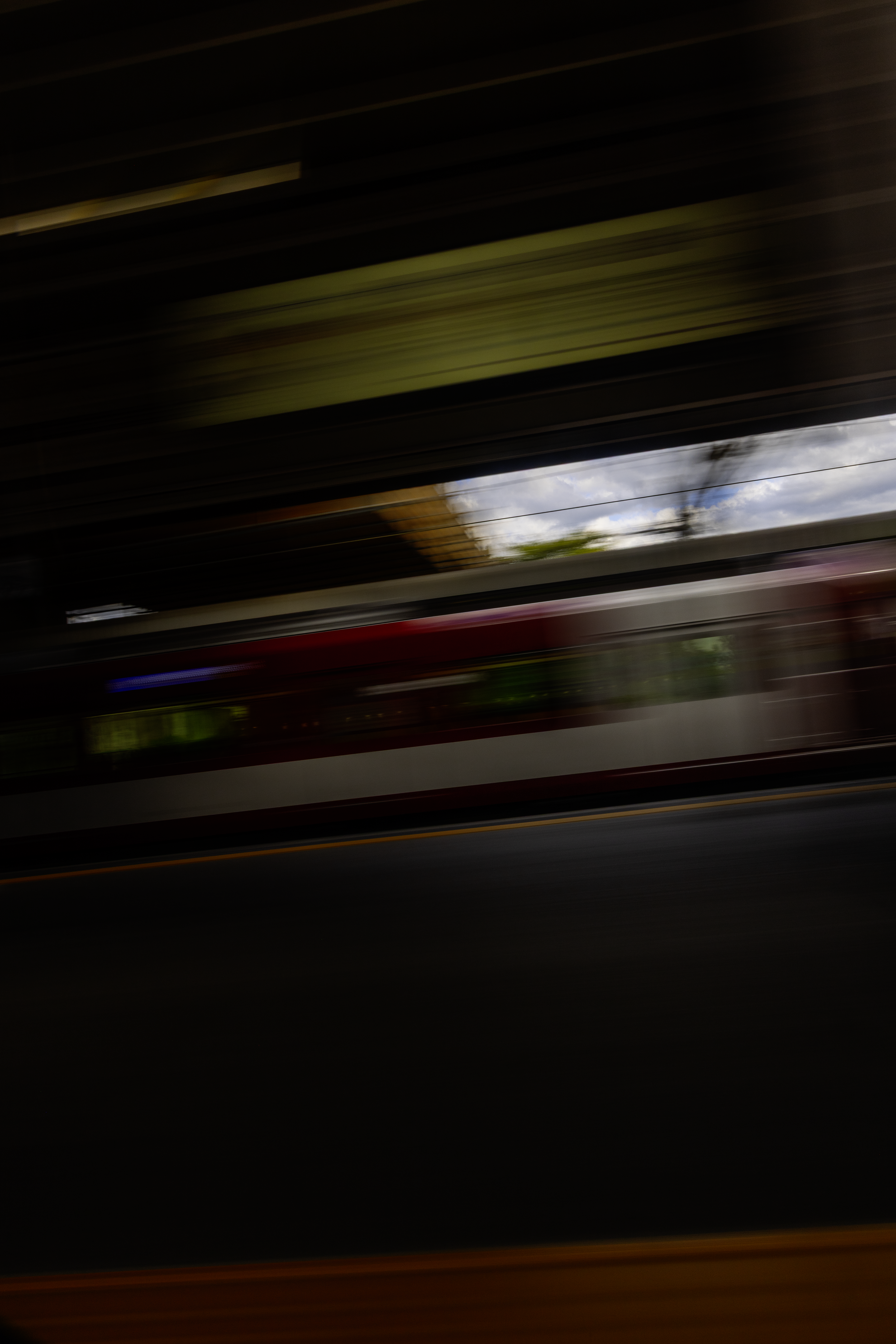Out of The Train Window.