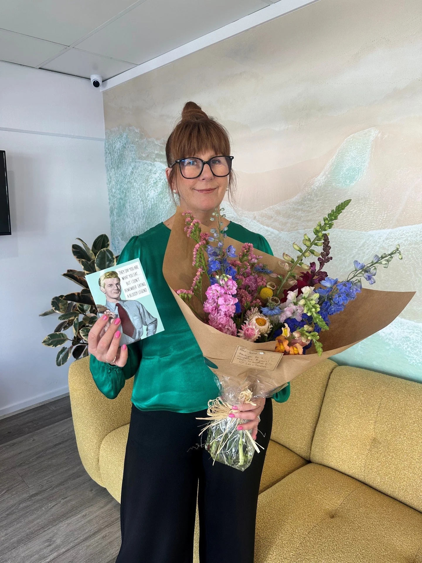 Cheers to Donna and Lee celebrating eight years of working together - that&rsquo;s 96 months, 417 weeks, and roughly 2,920 days of Lee calling &ldquo;Donna, can you just&hellip;&rdquo; 😅

In numerology, 8 represents loyalty, strength, and balance - 