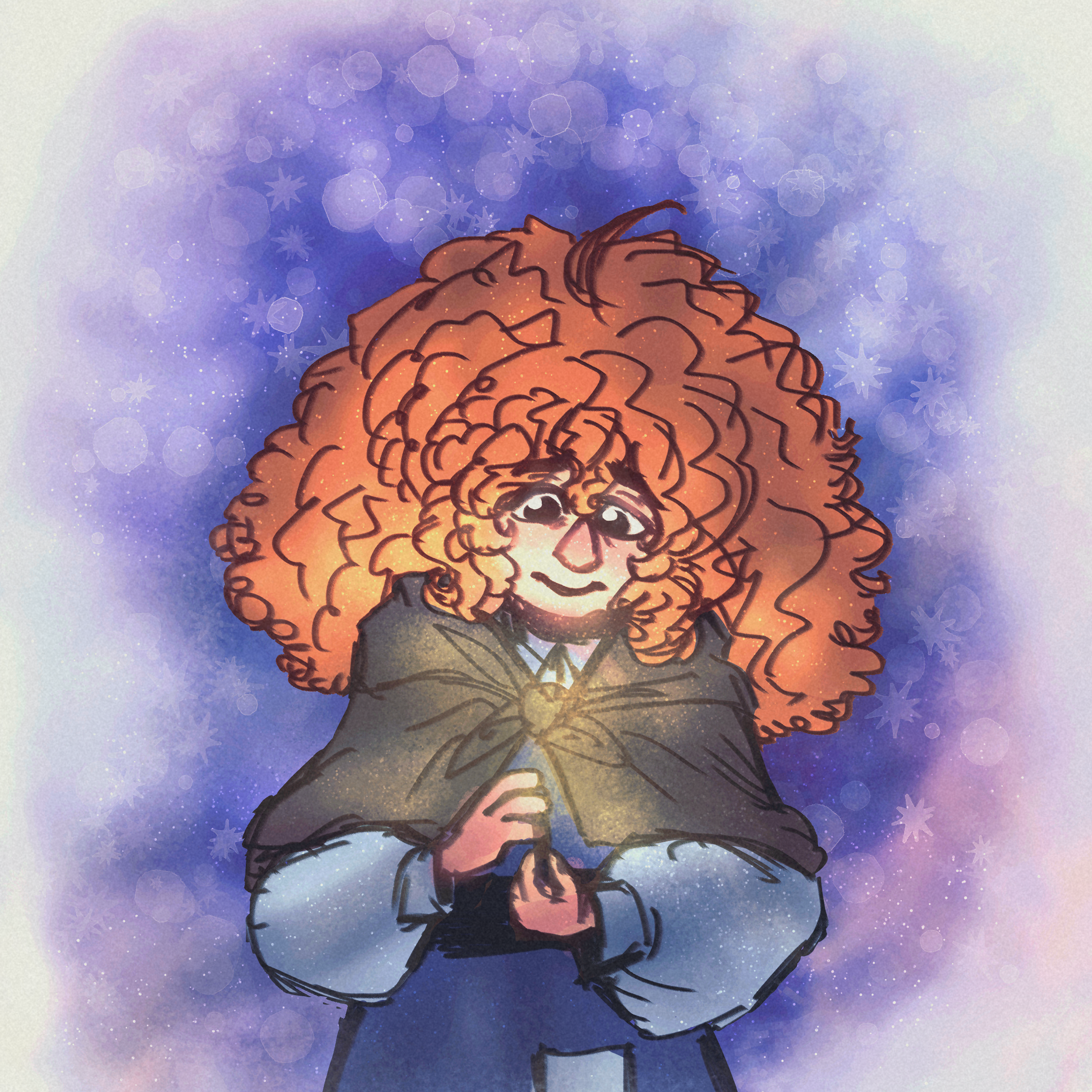 Little Match Girl Illustration