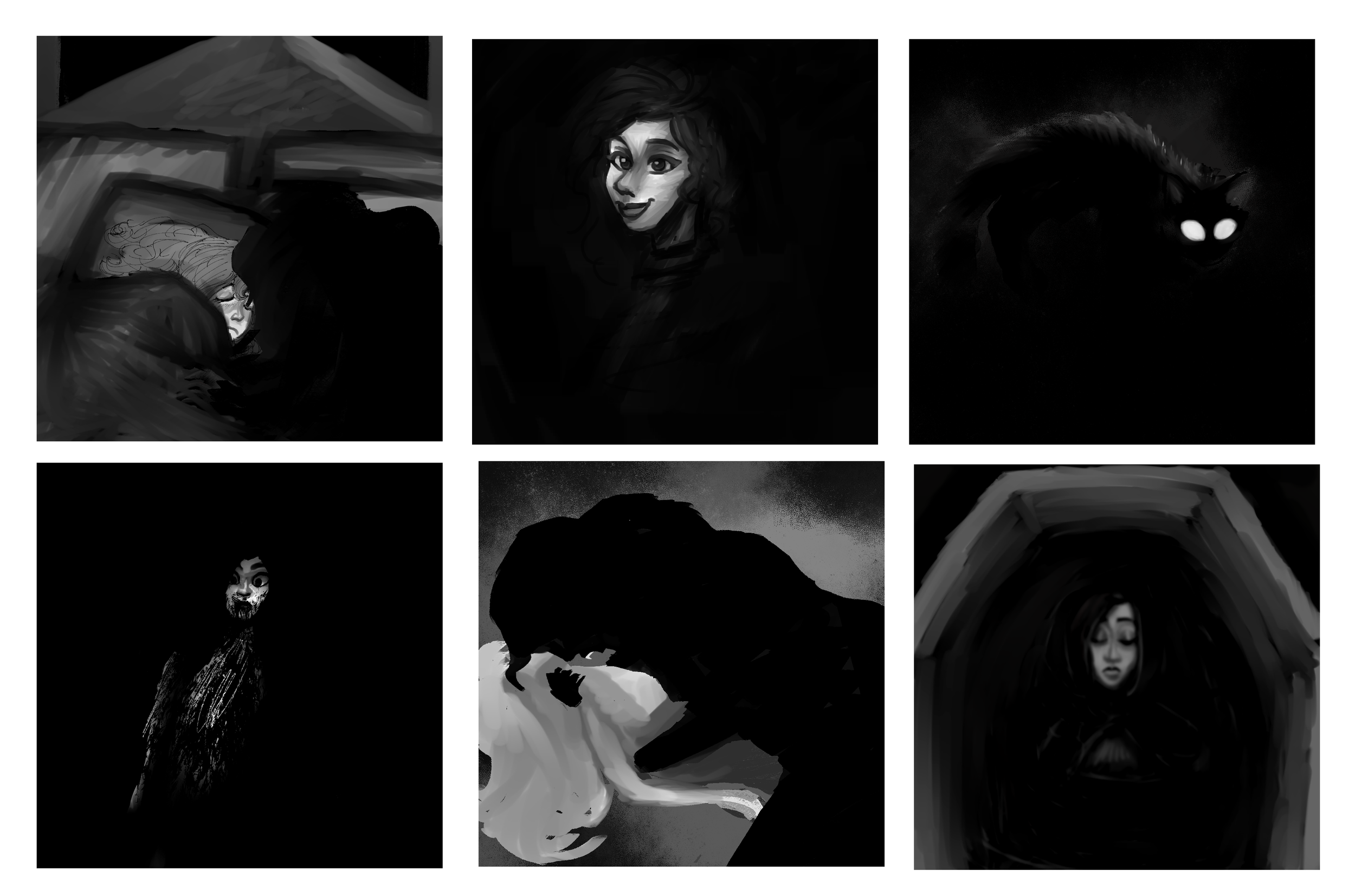 Carmilla Interior Illustrations
(visit graphic design page for book design & layout)