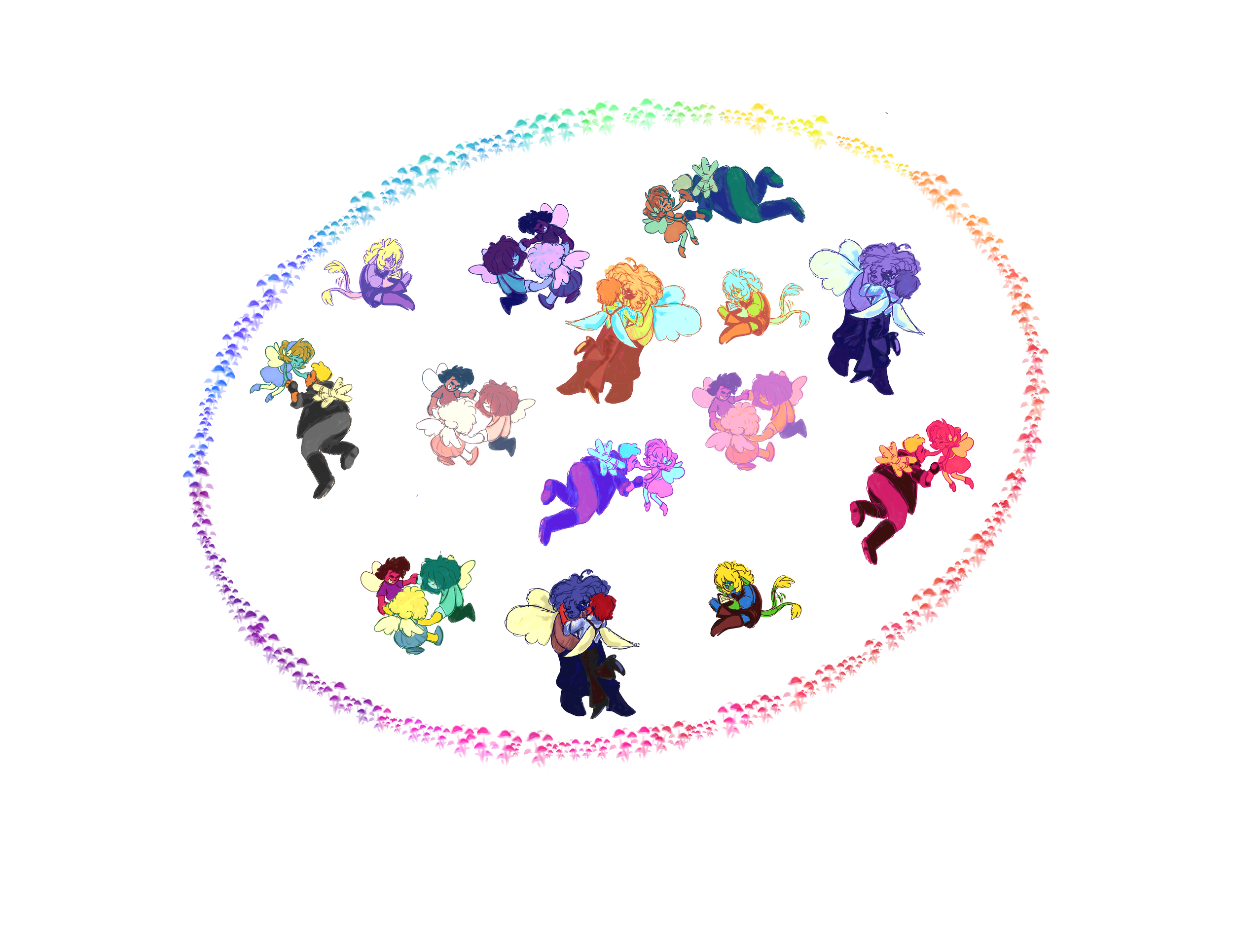 Fairy Ring Illustration for Board Game
(click image to view more about my board game prototype)