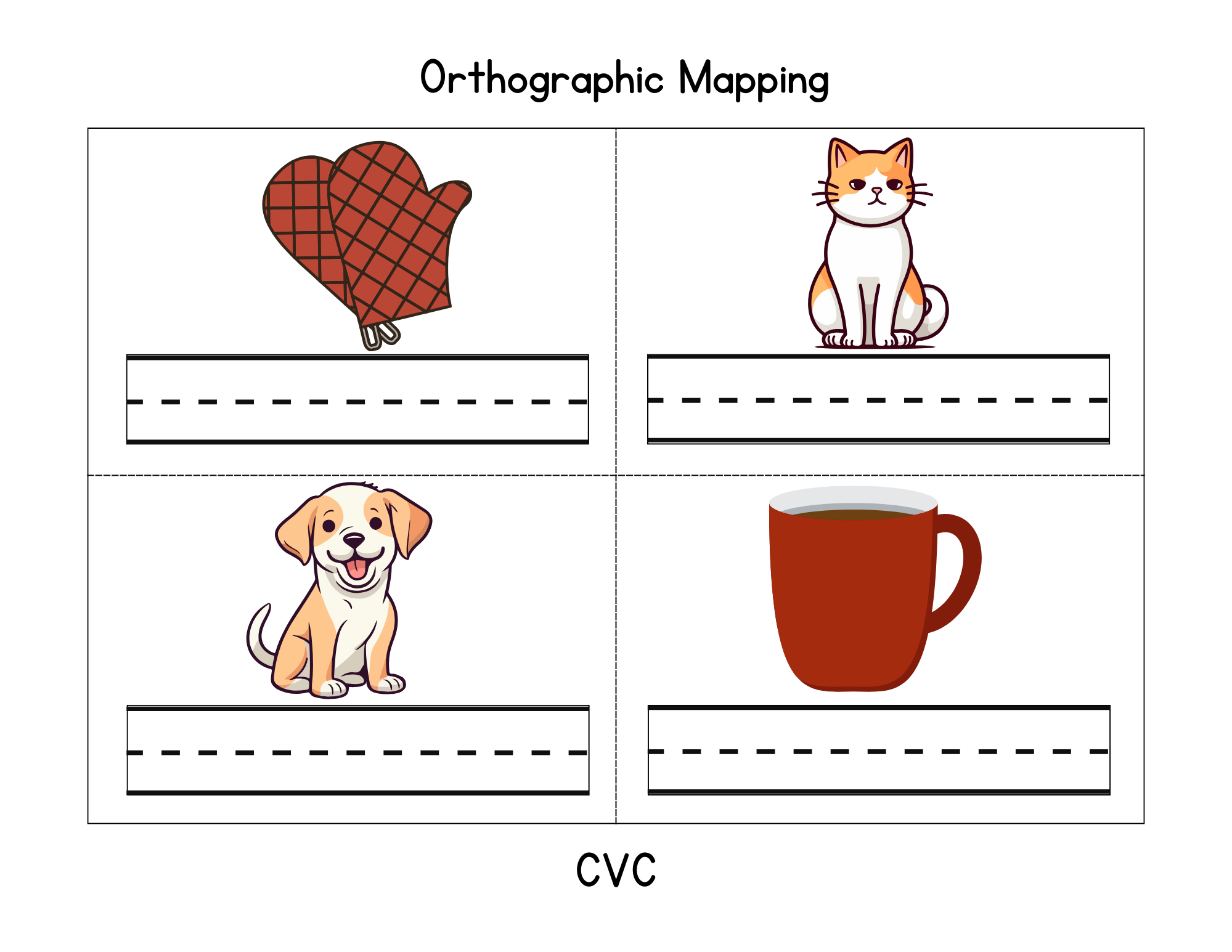 Orthographic Mapping Activity (Free Printable)