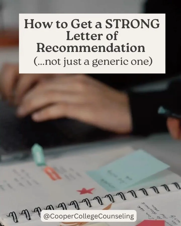 If you&rsquo;re a junior right now and haven&rsquo;t asked for your letters of recommendation yet&hellip;this is your sign.

Letters of recommendation are one of the most underrated parts of the application.

They&rsquo;re not just about who you ask&