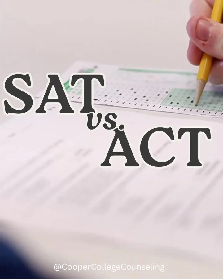 Trying to decide between the SAT and ACT? Here&rsquo;s what actually matters&hellip;

They&rsquo;re not better or worse than each other, they&rsquo;re just different.

The SAT tends to give you more time per question and leans a little more into read
