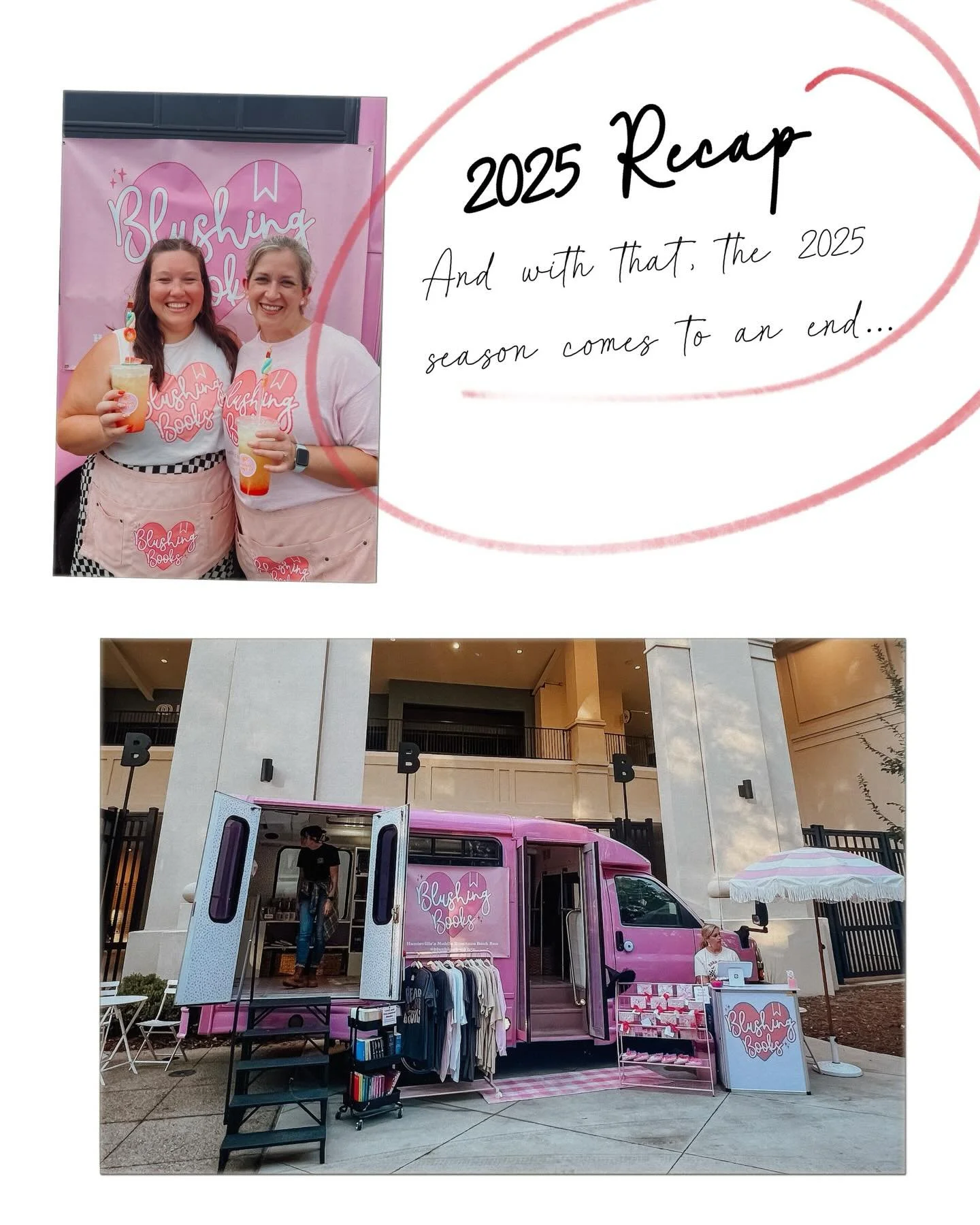 2025 was the year our lives changed forever. 🤍 

Thank you to every single one of you who believed in us and helped turn a wild idea into something real. This is only the beginning! Stay tuned for more pink, girlie vibes Blush Babes! 💕