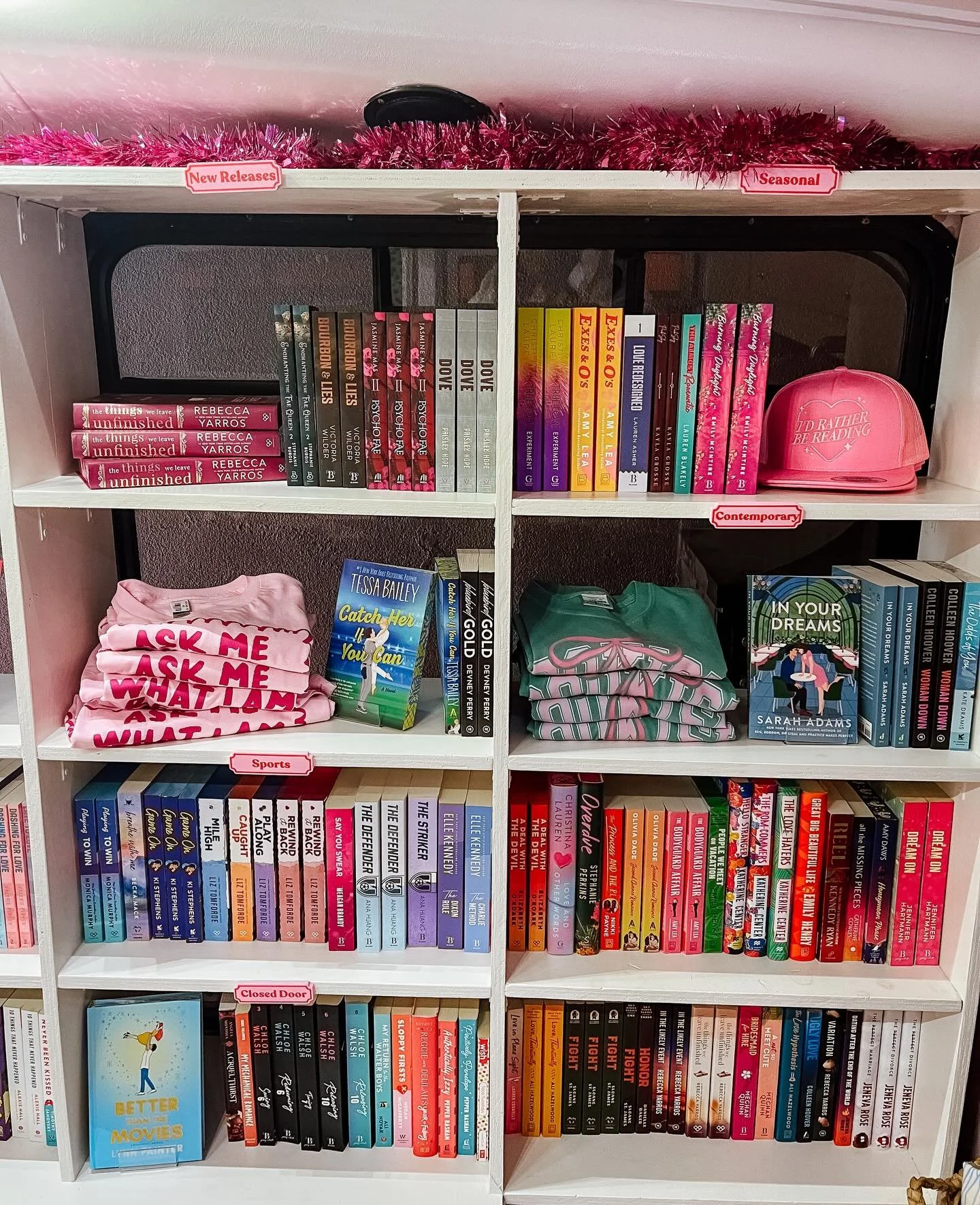 Shelf check! What&rsquo;s the first book you&rsquo;re grabbing? 📚