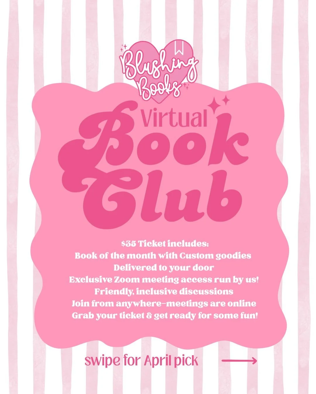 💕 April Book Club Pick Reveal! 💕

We&rsquo;re so excited to announce our April pick for the Blushing Books Virtual Book Club &mdash; Love Song by Elle Kennedy! 🎶

After a brutal breakup, college junior Blake Logan escapes to her family&rsquo;s lak