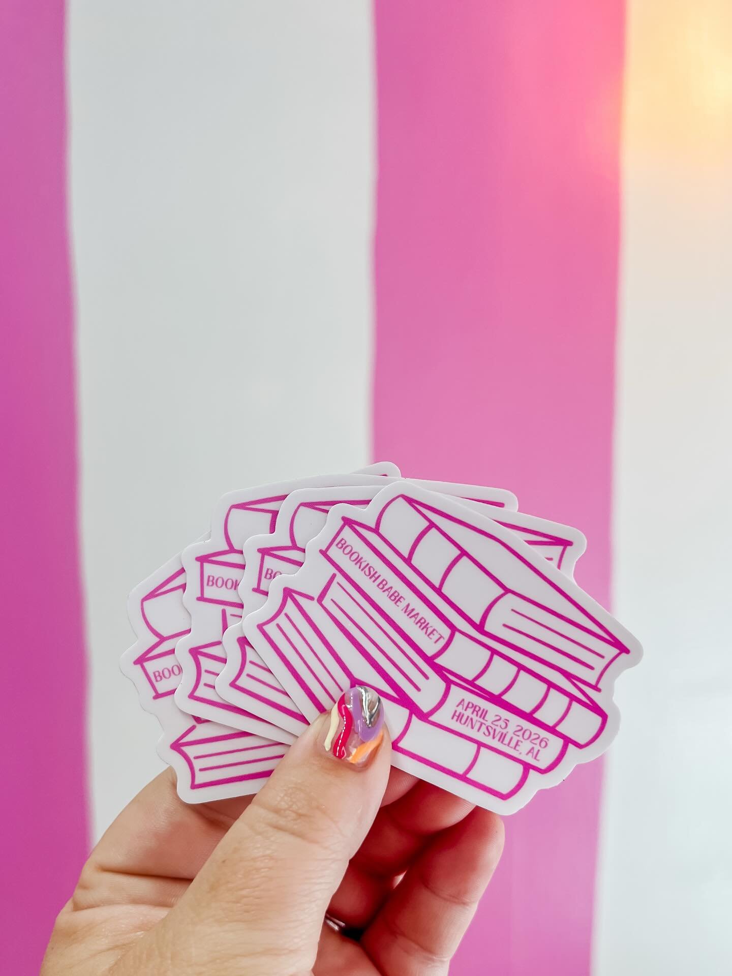 ✨ FREEBIE ALERT ✨

The first 500 shoppers at Bookish Babe Market are getting this adorable sticker - on us!! 💖📚

Consider it a little thank you for supporting our authors, vendors, and this bookish dream of ours 🥹

🛍️ Grab your friends
📖 Bring t