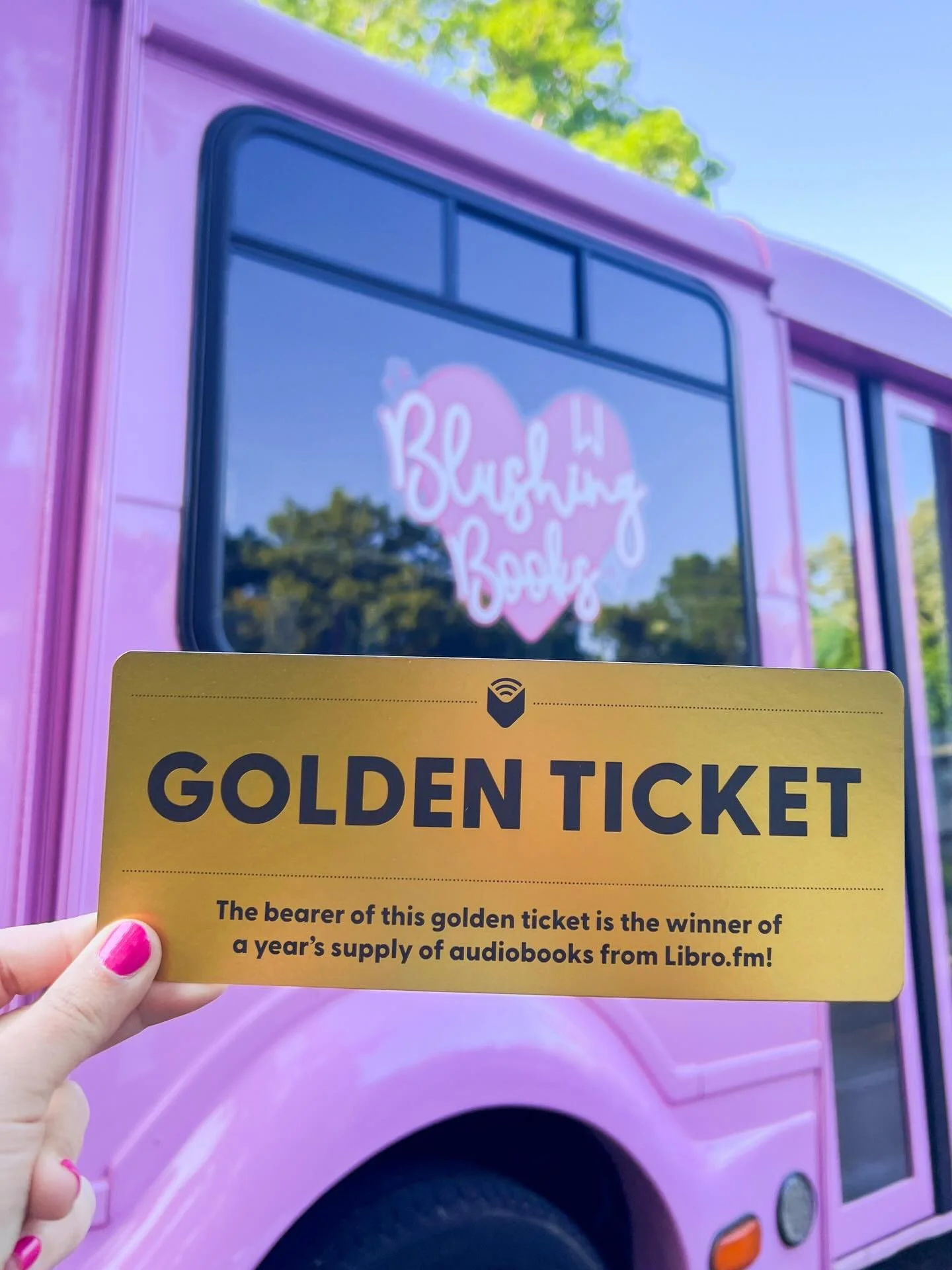 Don&rsquo;t forget about the golden ticket this weekend to win a year of free audiobooks? 🤩🎧📖

We&rsquo;ve partnered with @Librofm to give one winner 12 free audiobooks on Bookstore Day! 

Visit our booth on Saturday, April 25th at Bookish Babe Ma