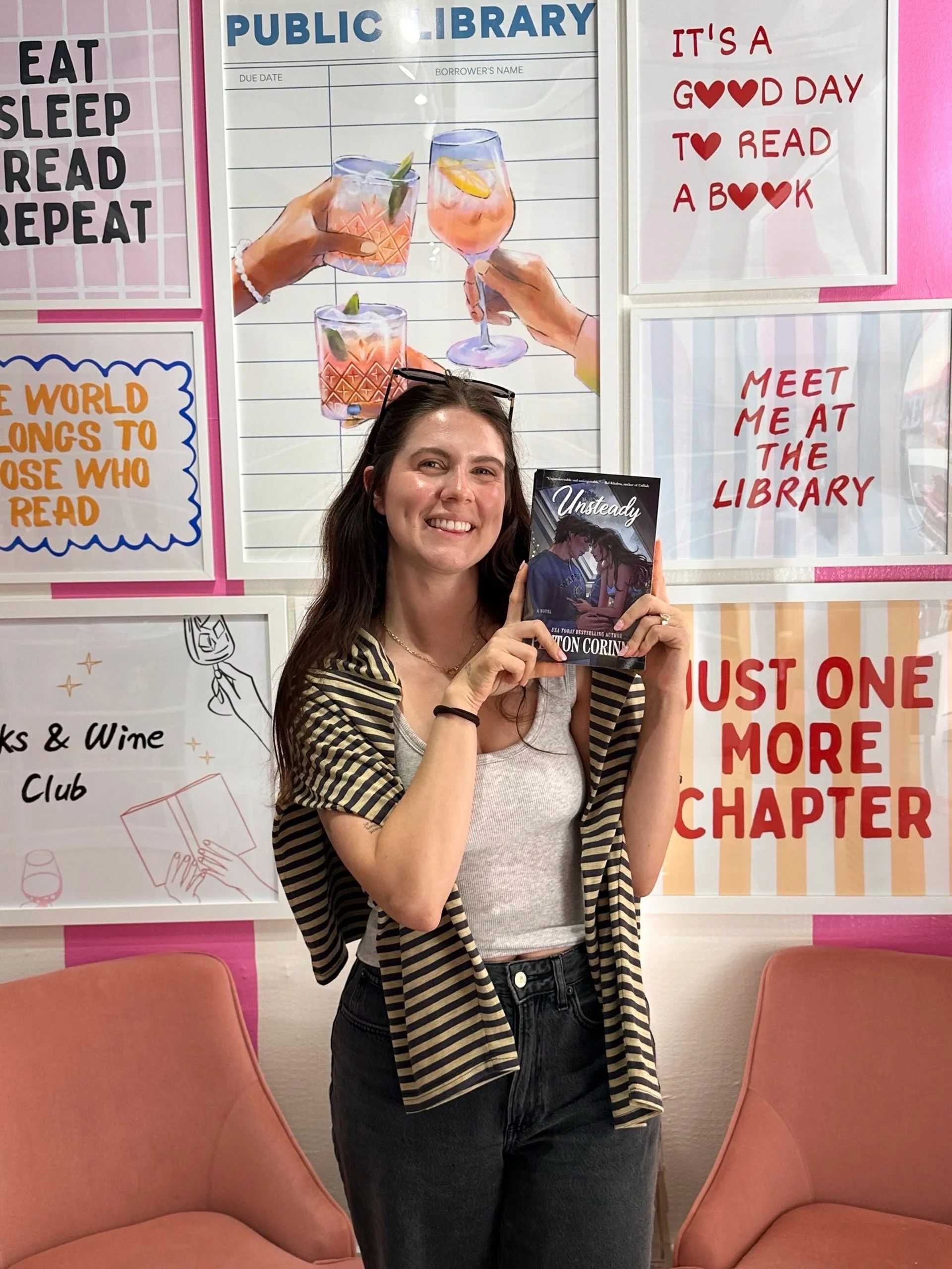 When @peytoncorinneauthor stops in just to say hey! 🫠🥹💕

We might be freaking out and pretending we&rsquo;re besties now&hellip;but we&rsquo;re so excited that this author stopped by! She&rsquo;s been supporting us since our beginning last year, s