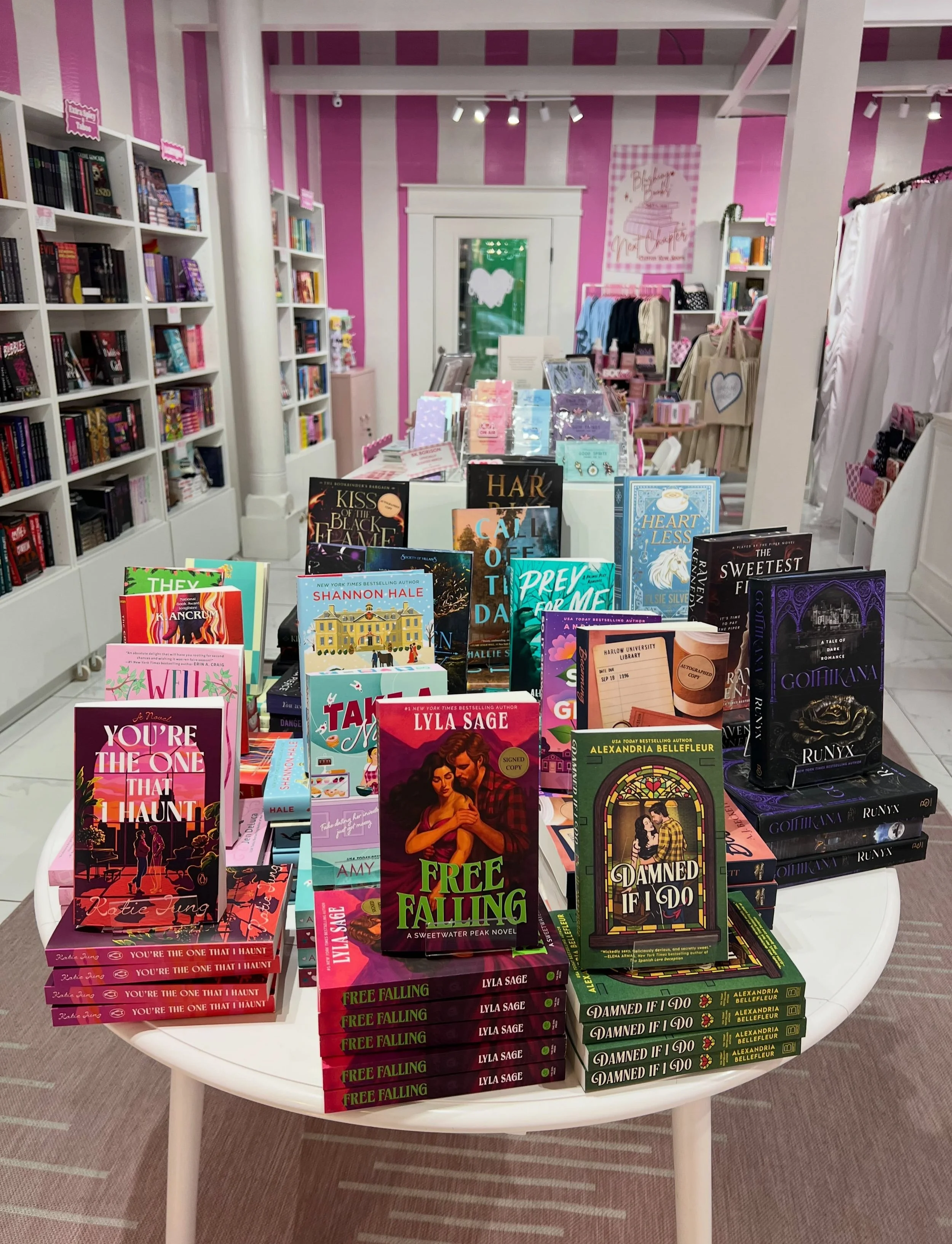 NEW RELEASES TUESDAY!!!! 🎉

We&rsquo;re so excited to this week&rsquo;s book releases!! Free Falling by @authorlylasage and Becoming by @ajbeckettwrites are officially here!! 

Kayla&rsquo;s pick: You&rsquo;re The One That I Haunt by @katiejungwrite