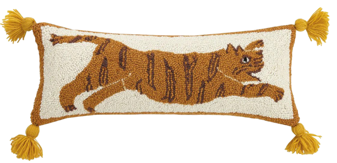 Justina Blakeney Tigress Hook Throw Pillow