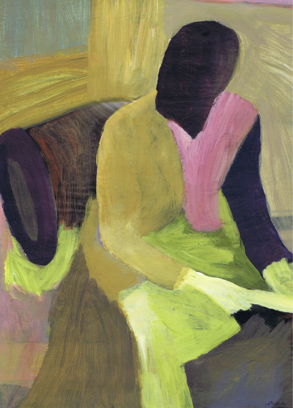 "How are you" Painting by Hans Juergen Diez