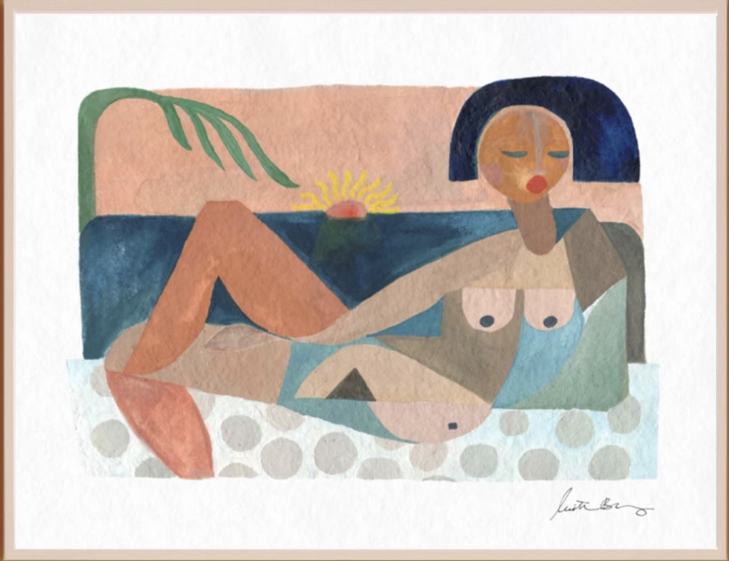 Nude Beach Fine Art Print