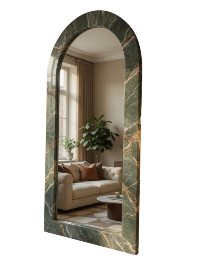 Green Onyx Arched Floor Mirror -Photoroom.png
