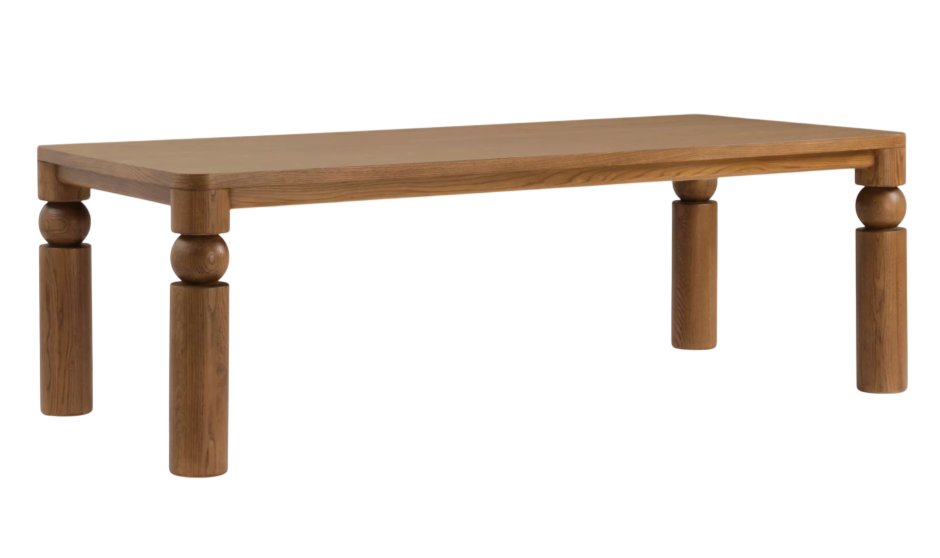 Cas Rectangular Turned Wood Dining Table.png