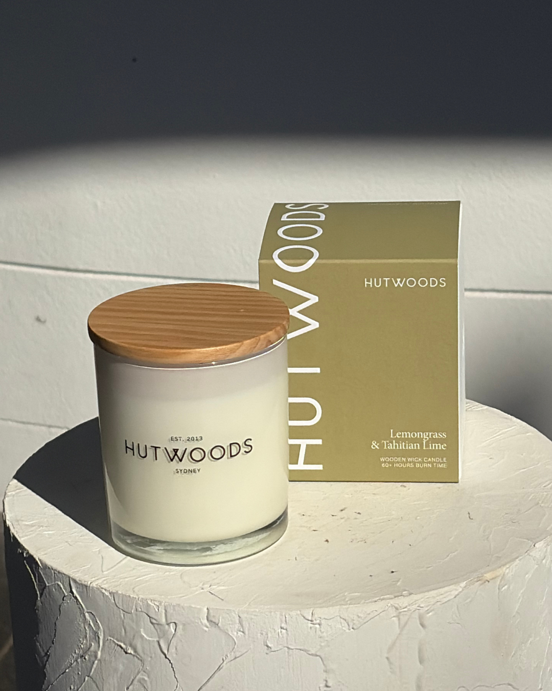 Lemongrass & Tahitian Lime Hurtwood Candle