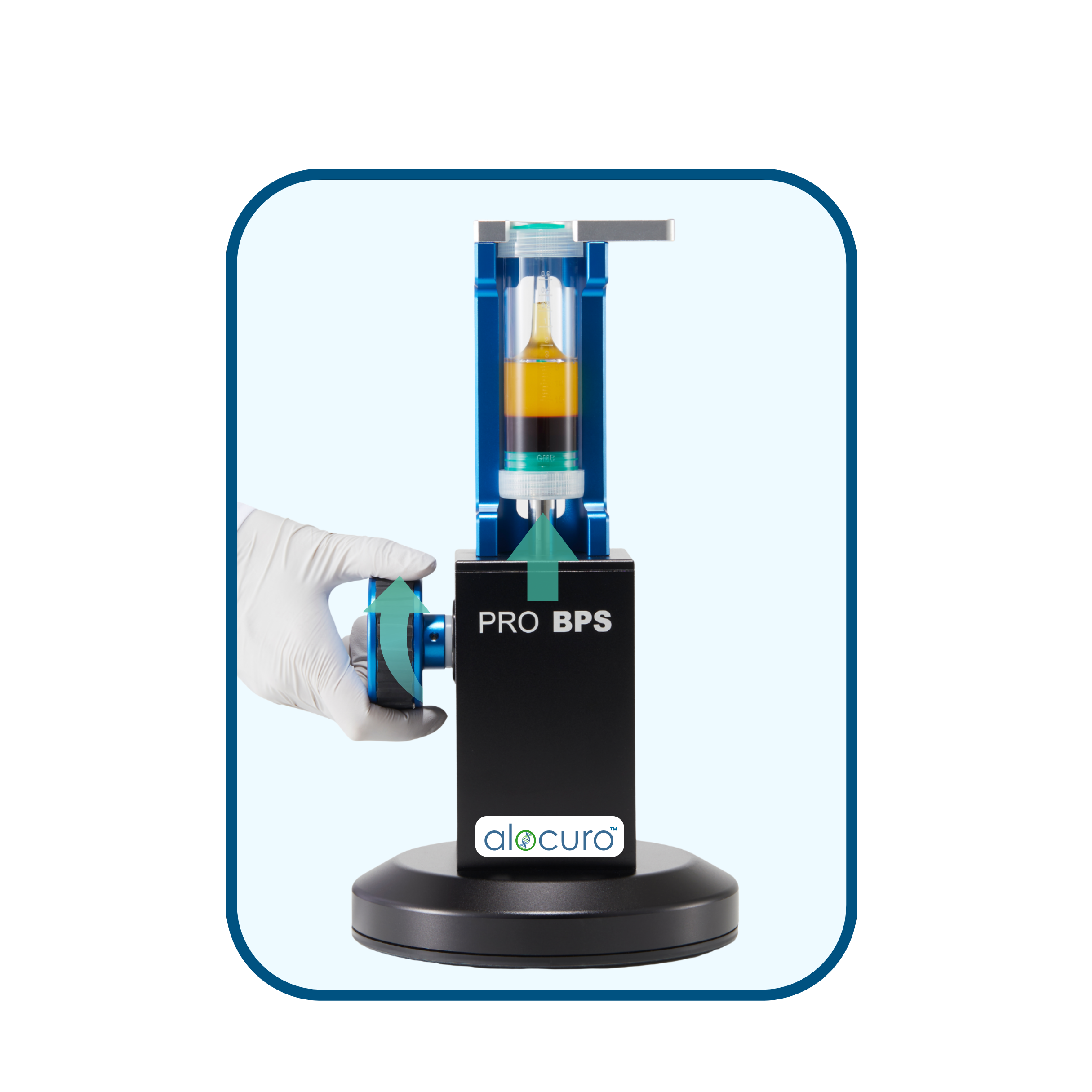 Best quality, high platelet dose PRP with Alocuro