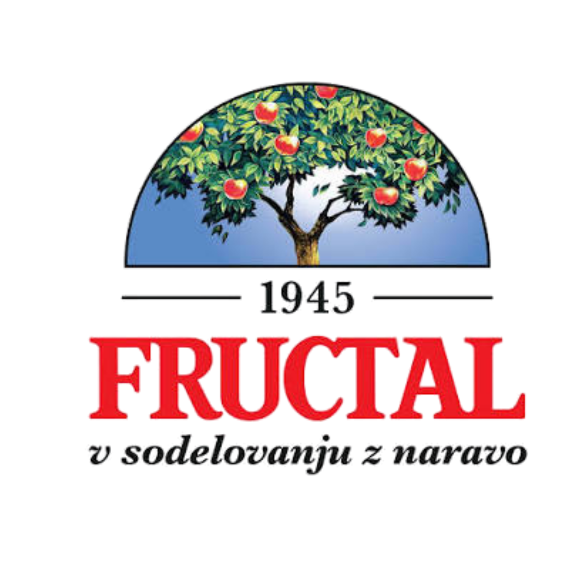 A black circular logo featuring a tree with red apples and green leaves, with the word "REVOLUTION" in bold red letters beneath it.